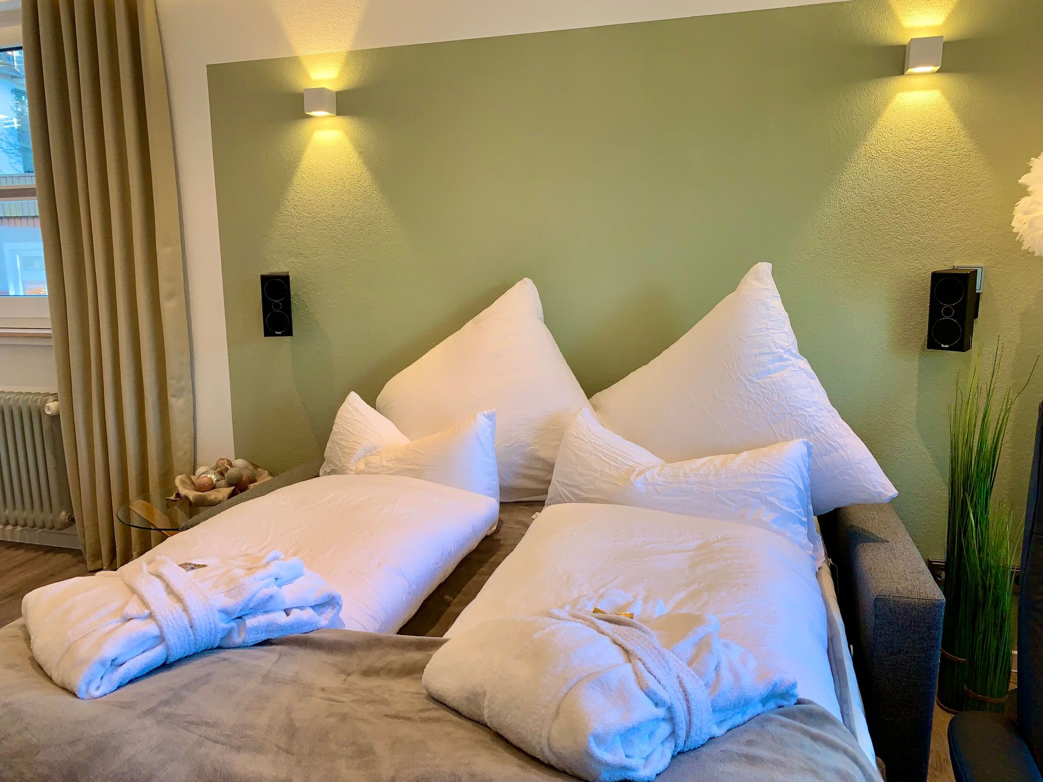 Premiumferienwohnung mit Boxspringbett-Drinnen