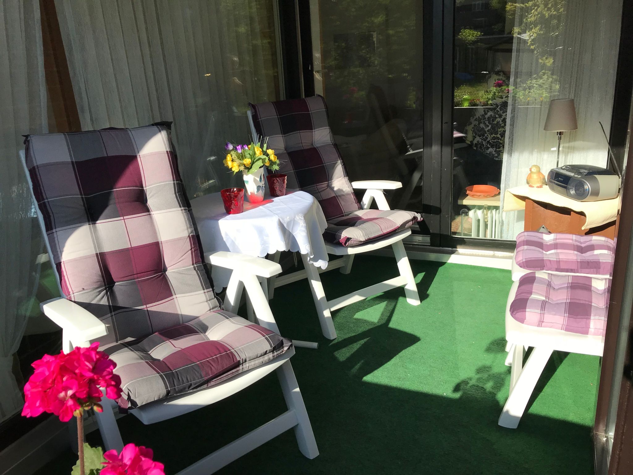 Komfortfewo für 2 Personen mit Wintergarten-Drinnen