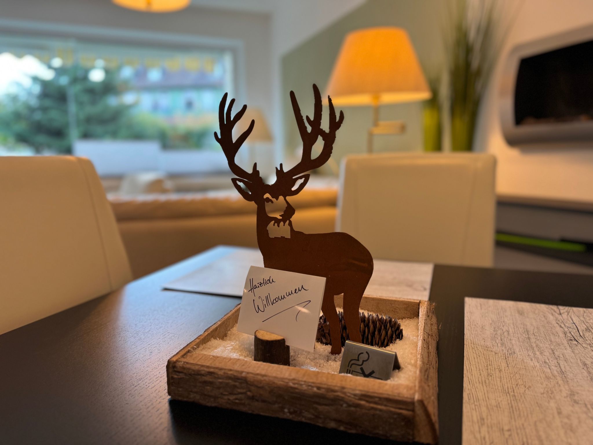 Luxusferienwohnung mit Infrarotwärmekabine-Drinnen