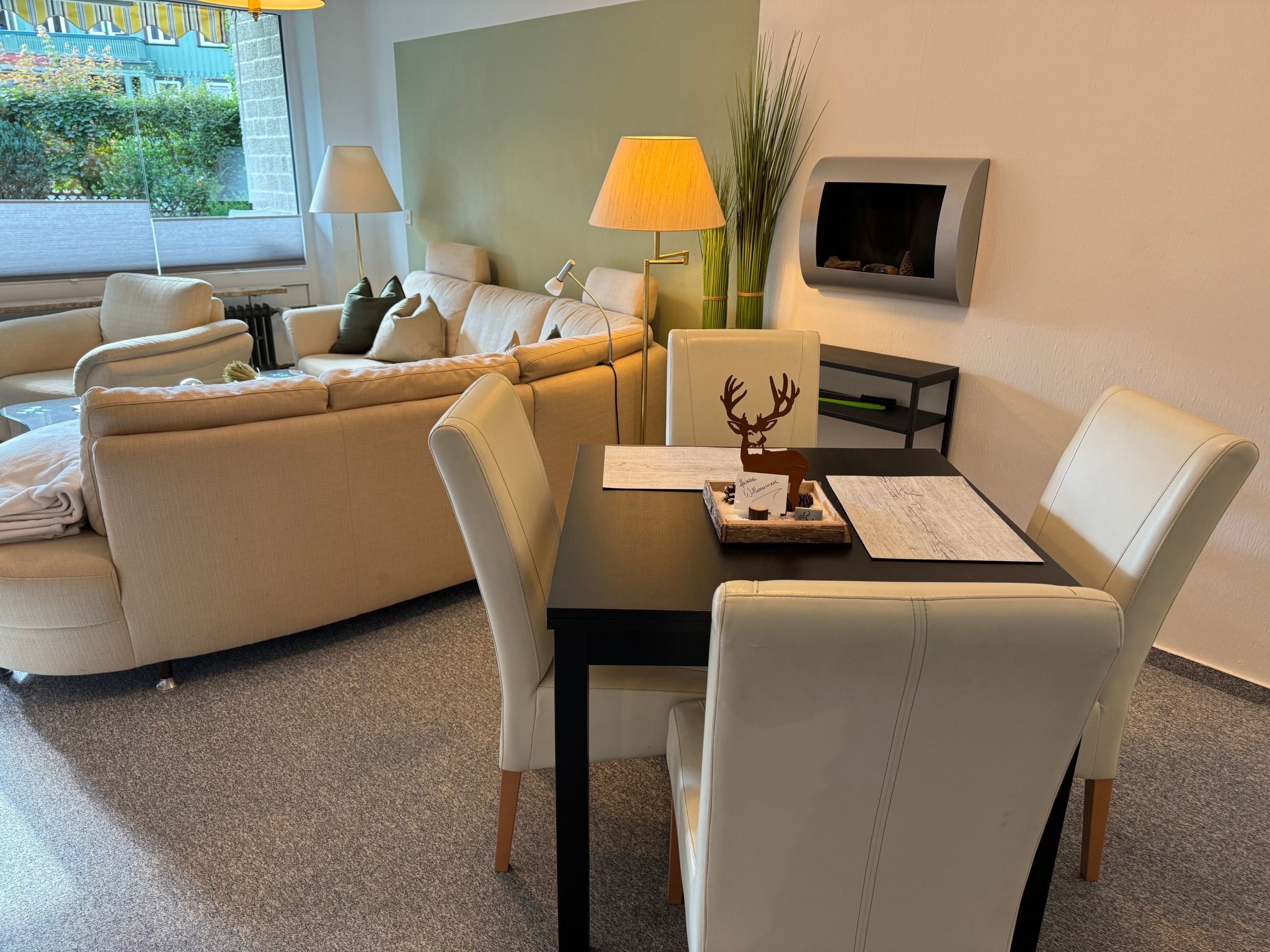 Luxusferienwohnung mit Infrarotwärmekabine-Drinnen