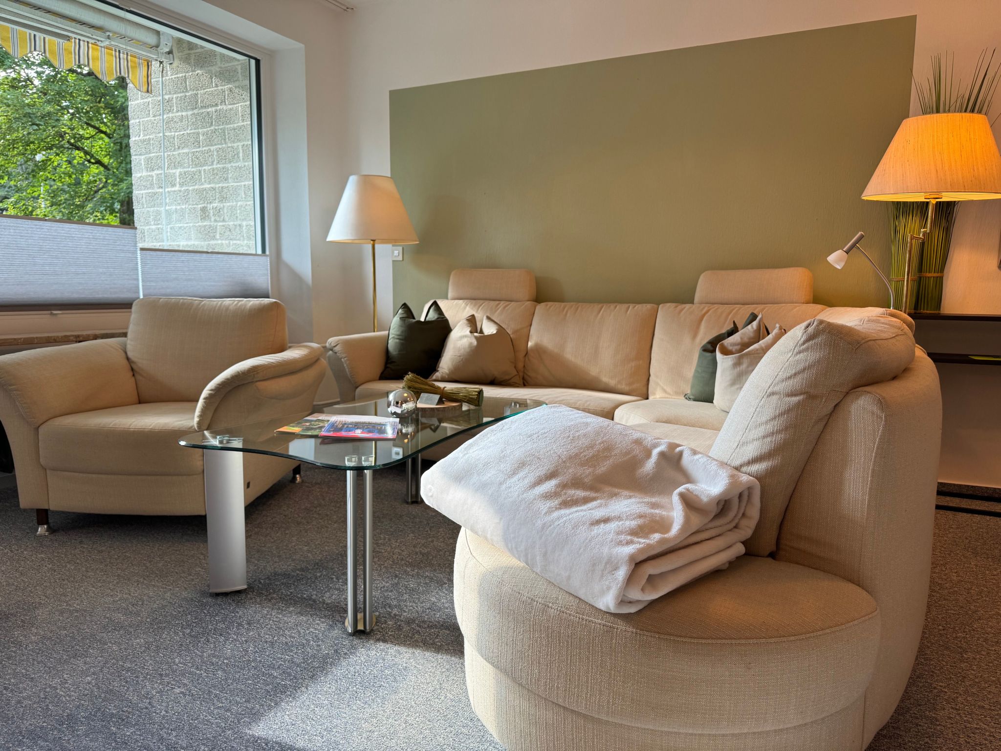 Luxusferienwohnung mit Infrarotwärmekabine-Drinnen