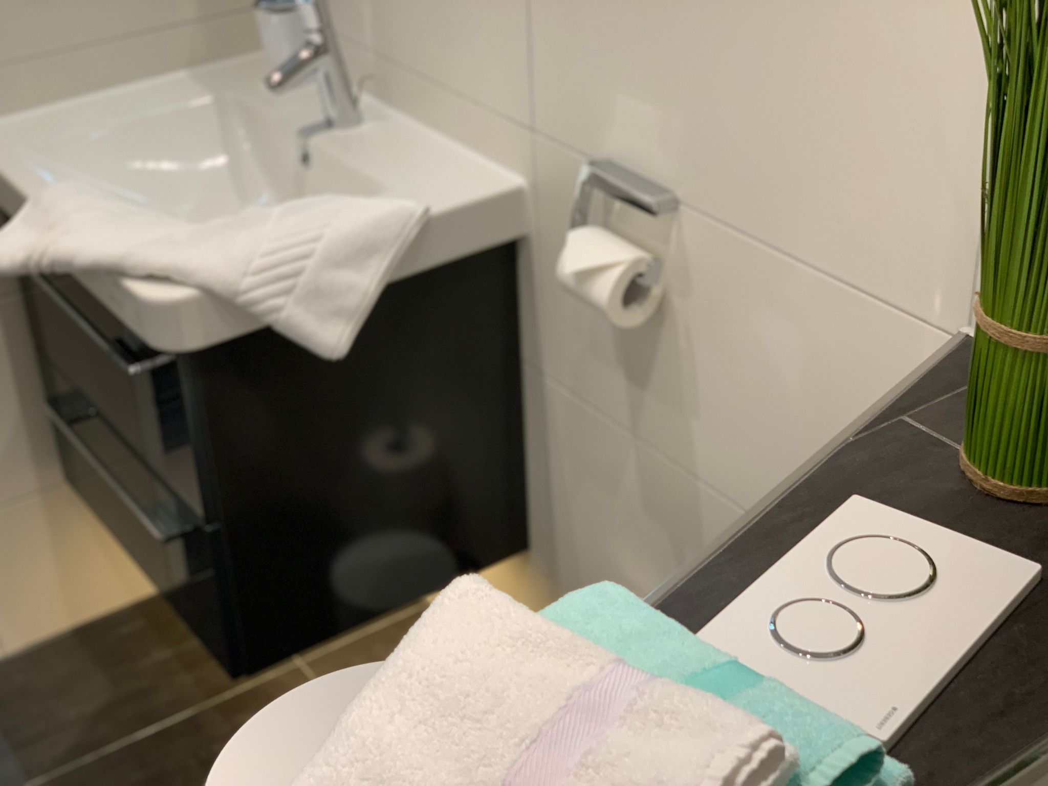 Premiumferienwohnung mit Boxspringbett-Drinnen