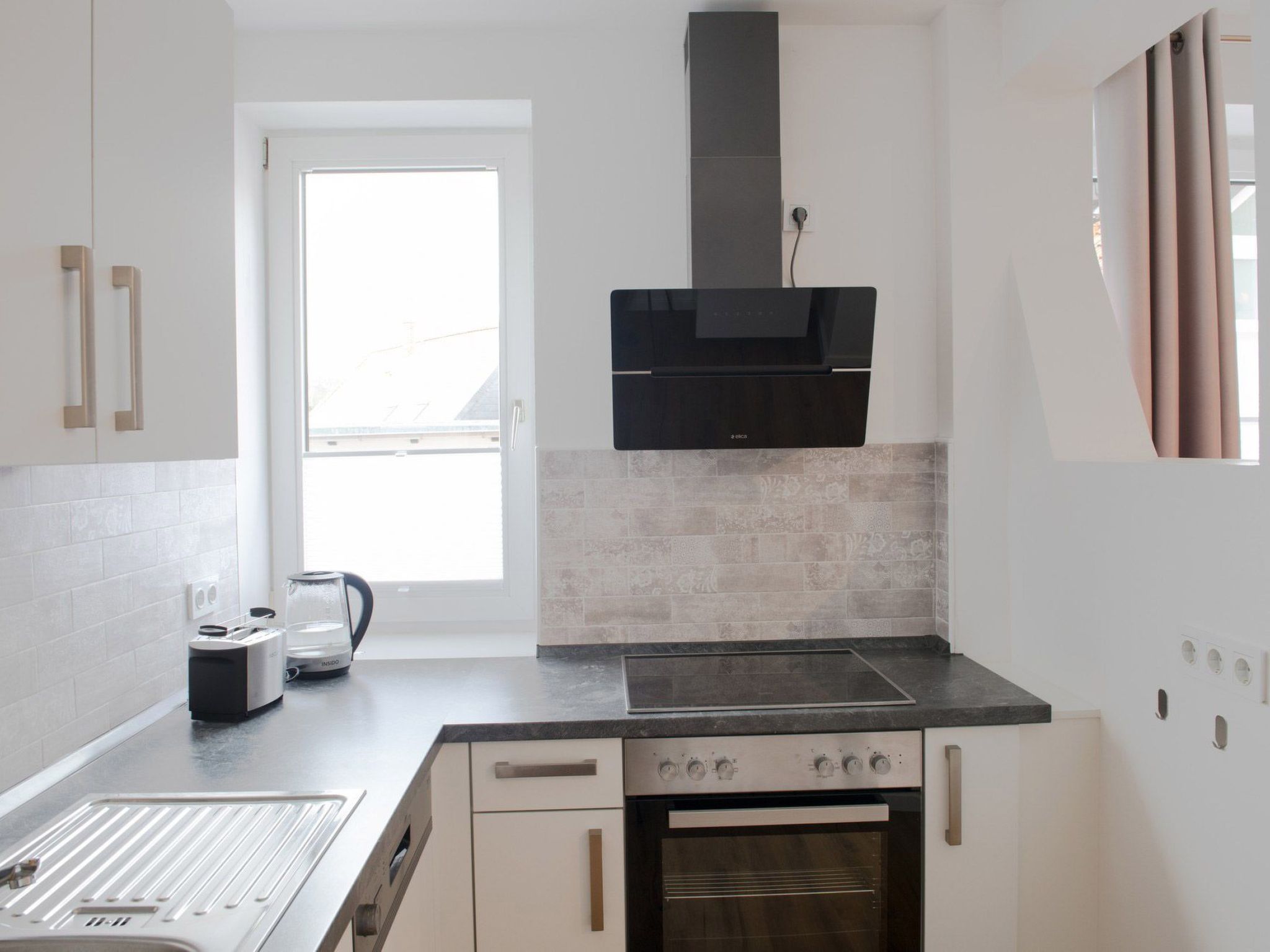 In Goslar mit Terrasse und Grill-Drinnen