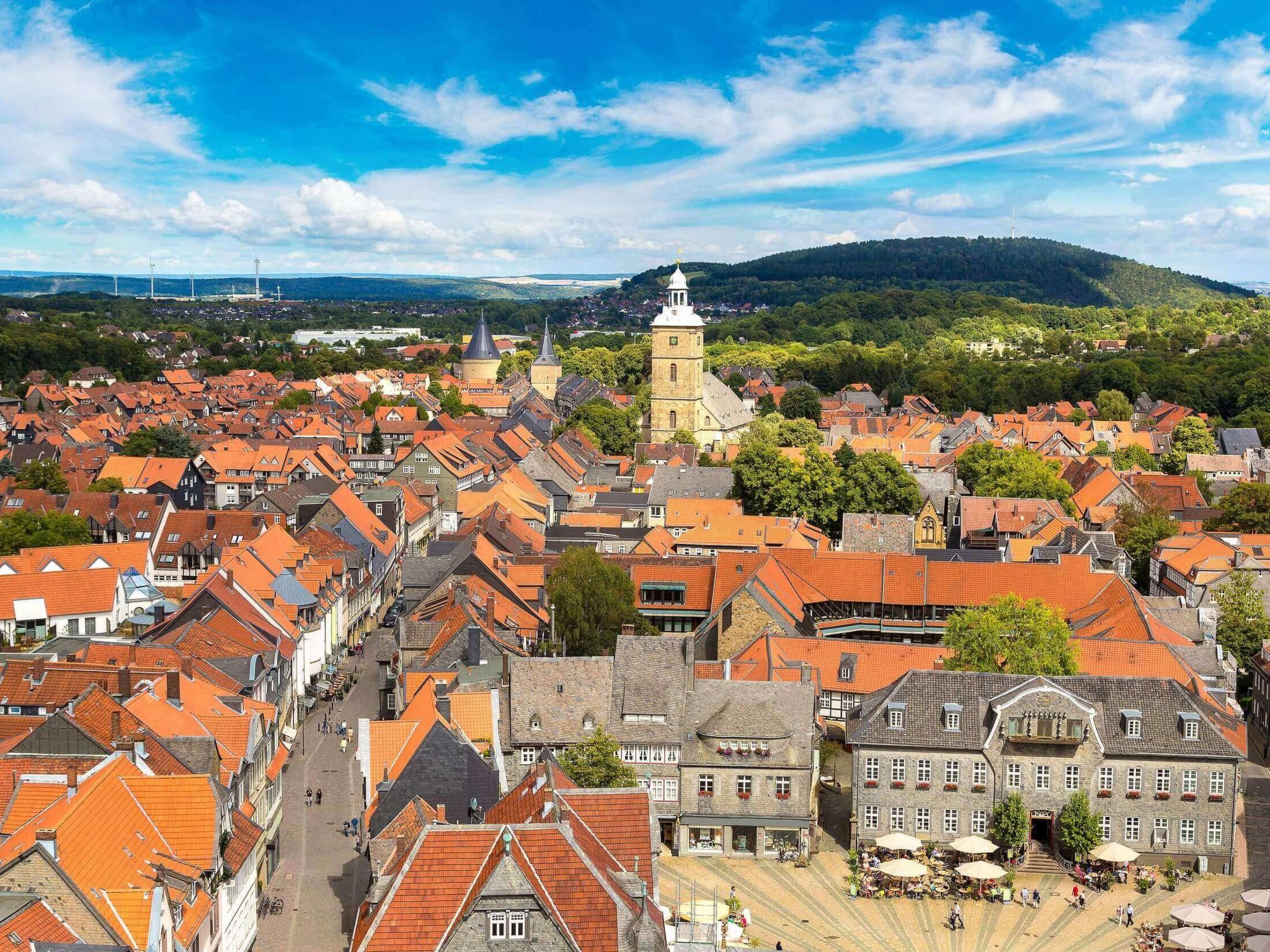 In Goslar mit Terrasse und Grill-Drinnen