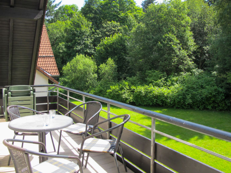 4-persoons appartement Waldoase in Hahnenklee aan de bosrand in Hahnenklee