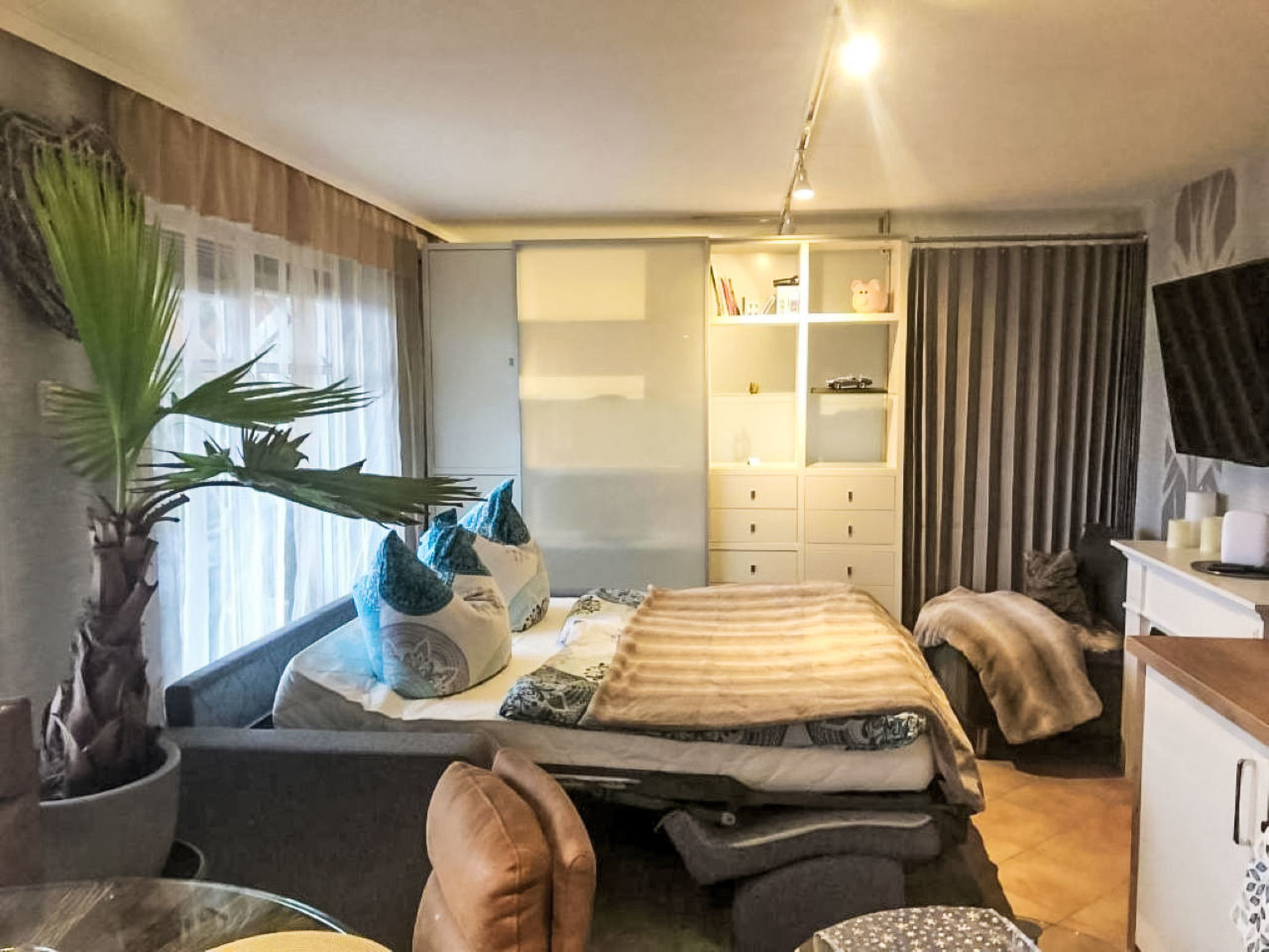 Großzügige Ferienwohnung mit Balkon
