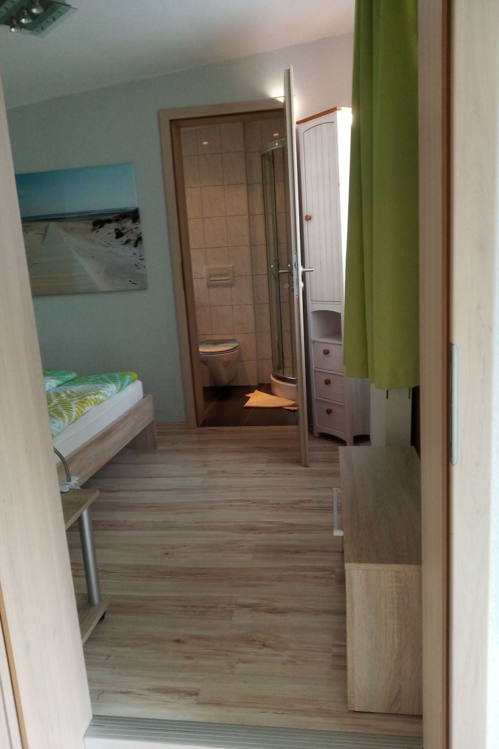 Appartement mit Garten, Grill und Terrasse-Drinnen