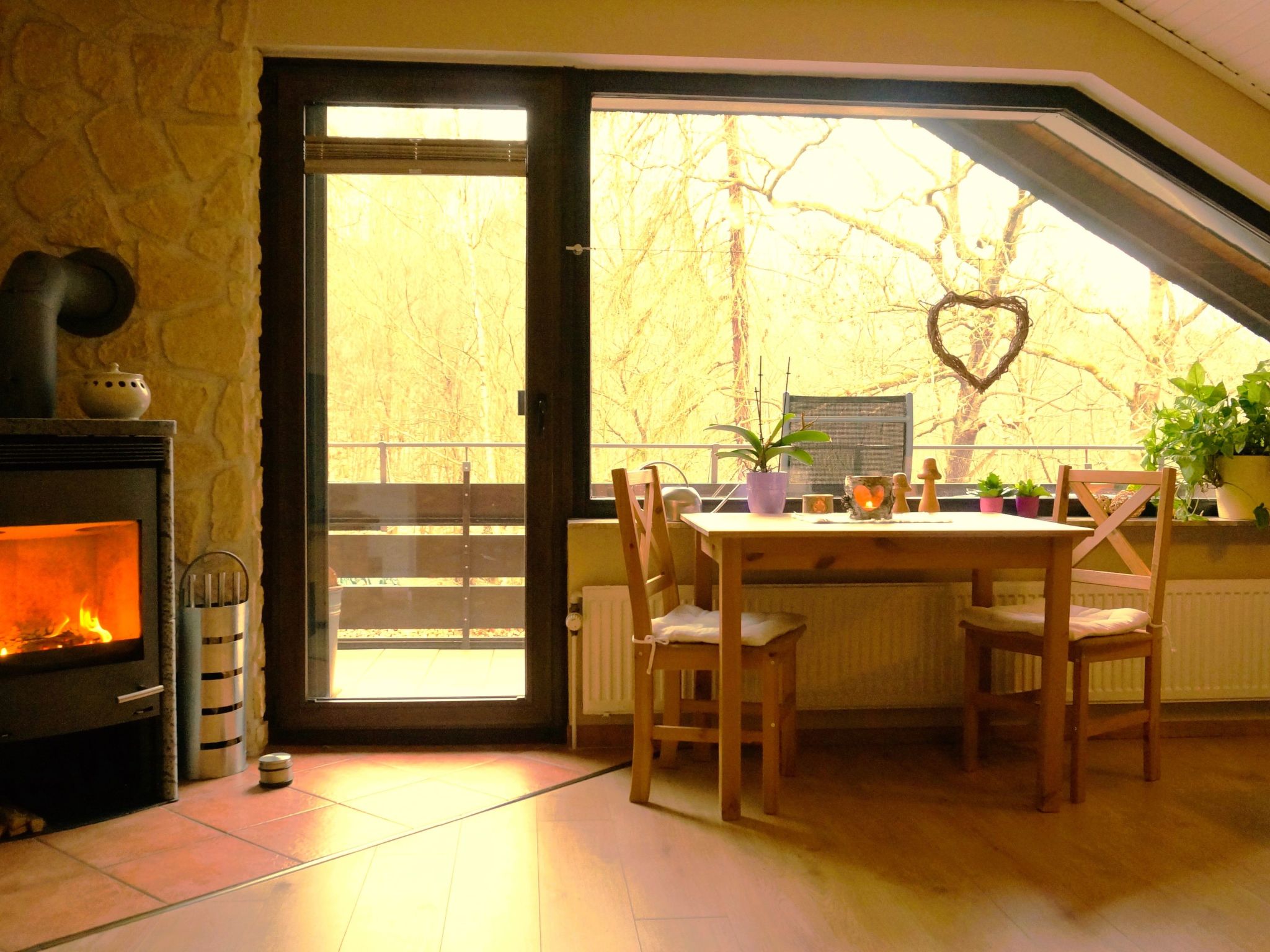 Gemütliches Appartement in Ottenhai mit Grill-Drinnen