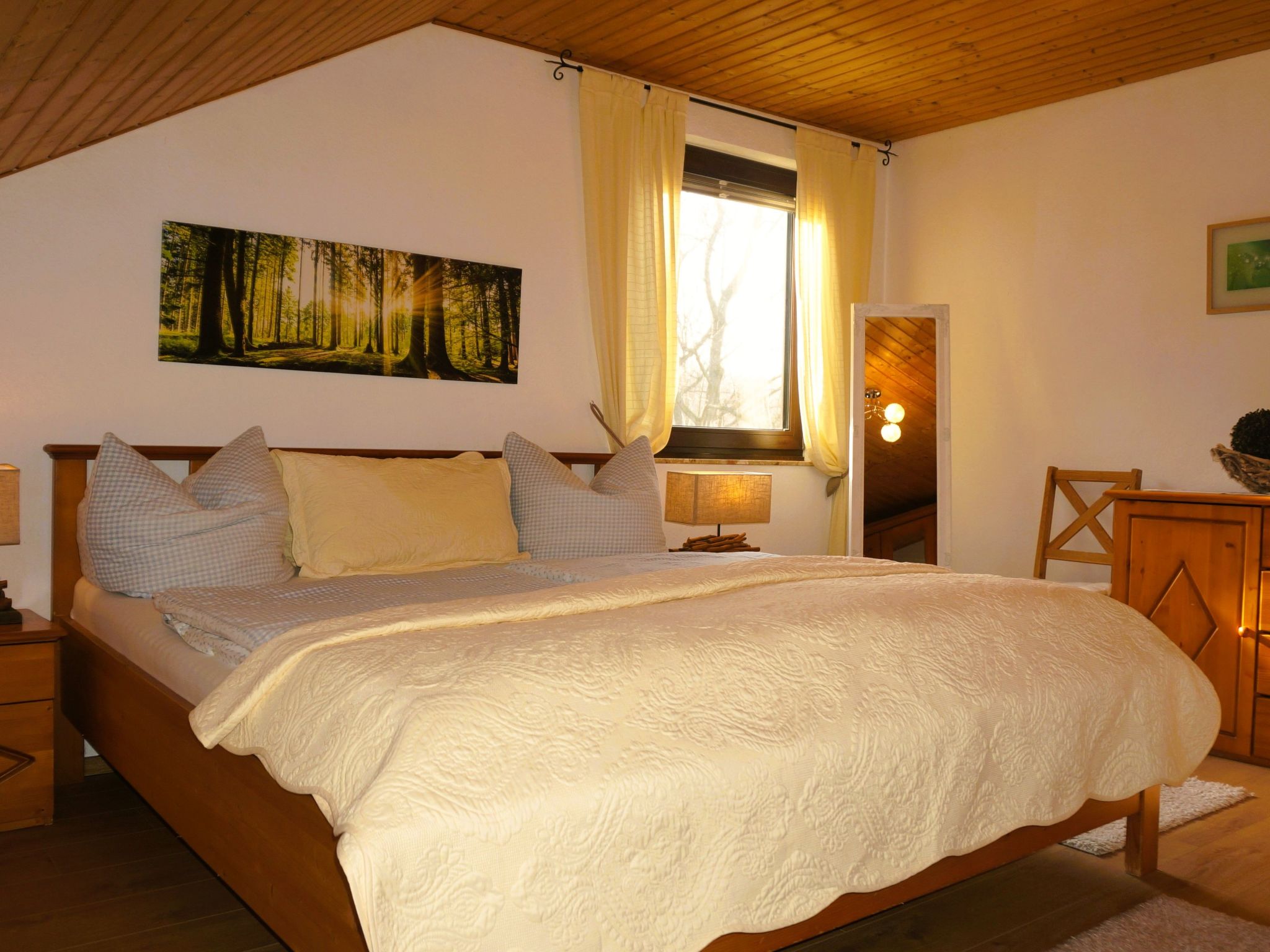 Gemütliches Appartement in Ottenhai mit Grill-Drinnen