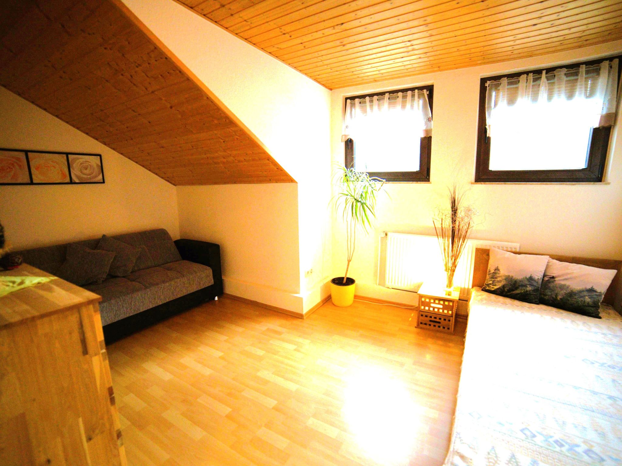 Gemütliches Appartement in Ottenhai mit Grill-Drinnen