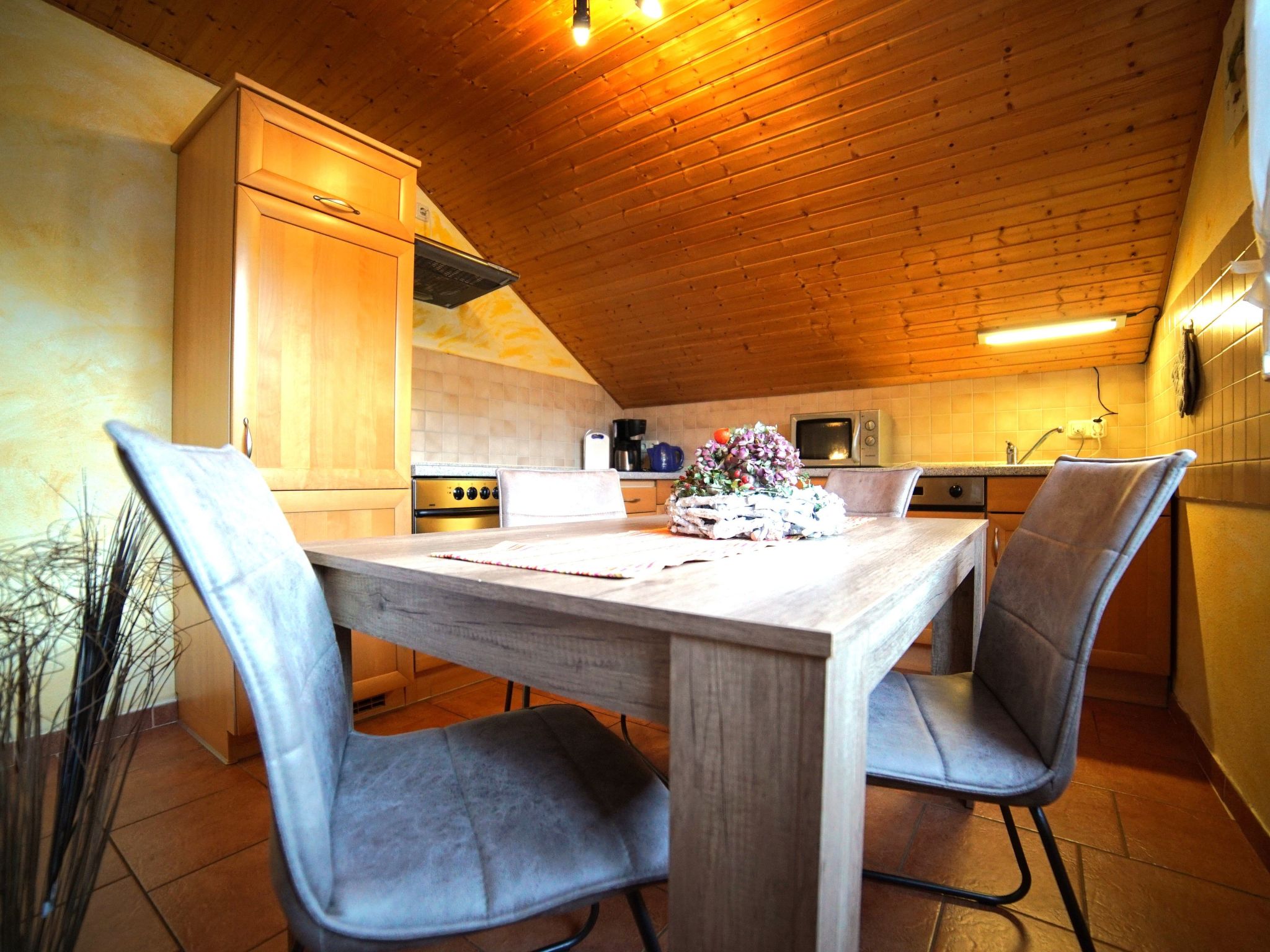 Gemütliches Appartement in Ottenhai mit Grill-Drinnen