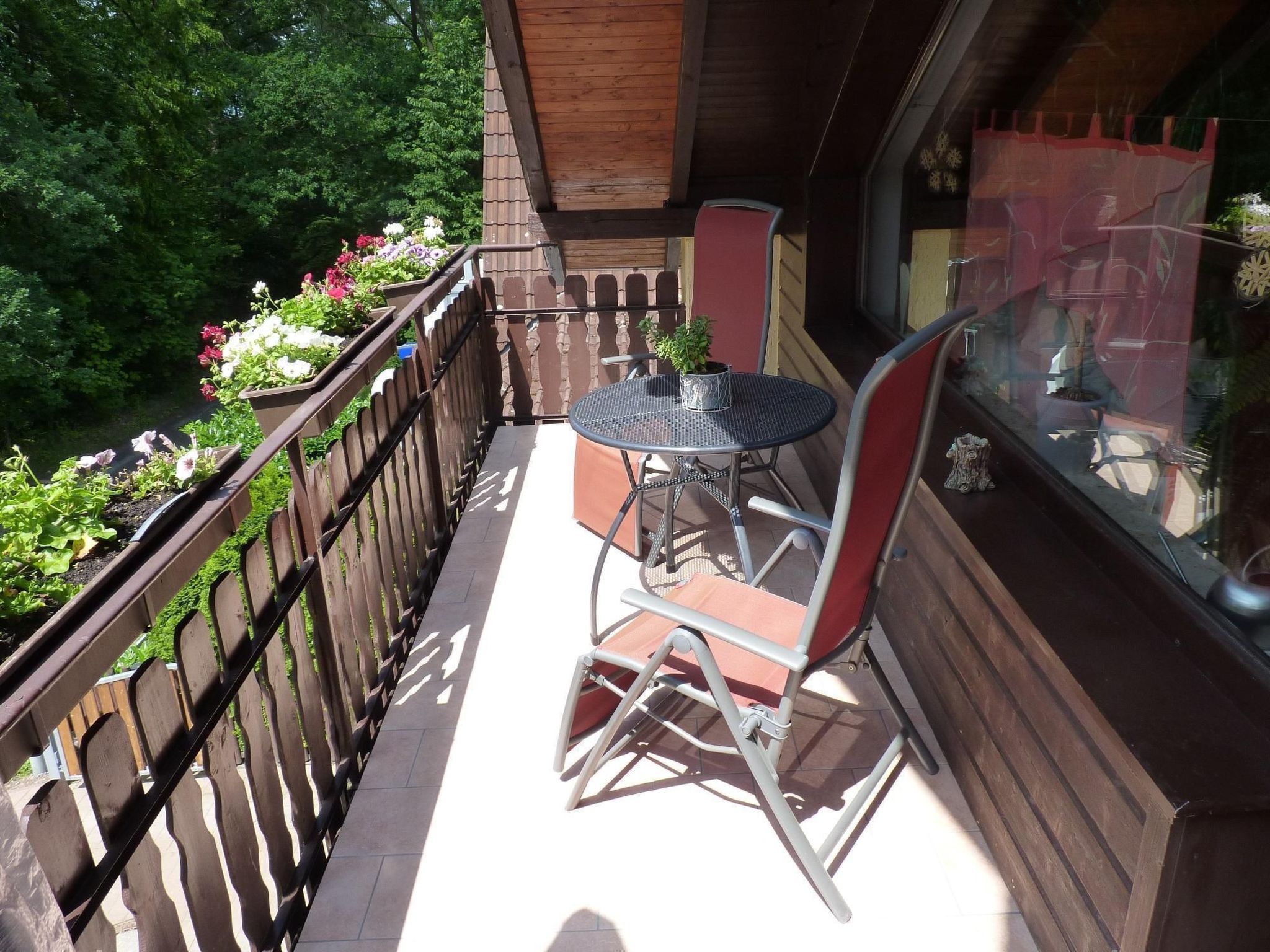 Gemütliches Appartement in Ottenhai mit Grill-Drinnen