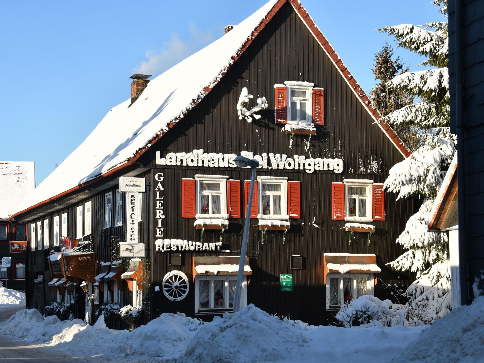 Wohnung in Hohegeiß mit Grill und Garten-Drinnen