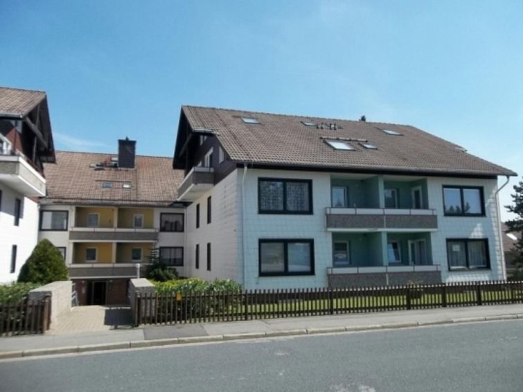 Op 400 m van de piste: Modern appartement in centrum Braunlage