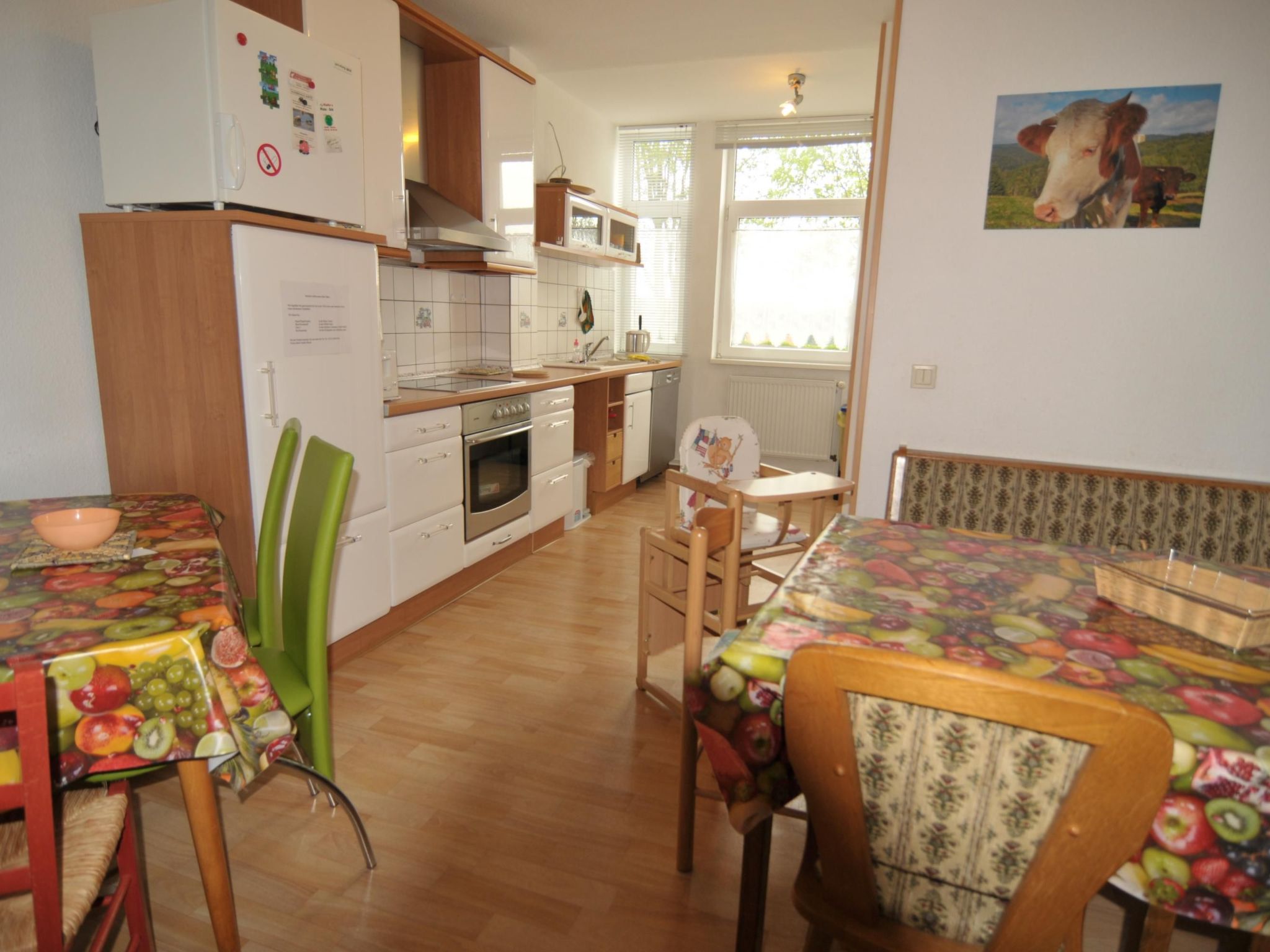 Große und moderne Ferienwohnung im Erdgeschoss