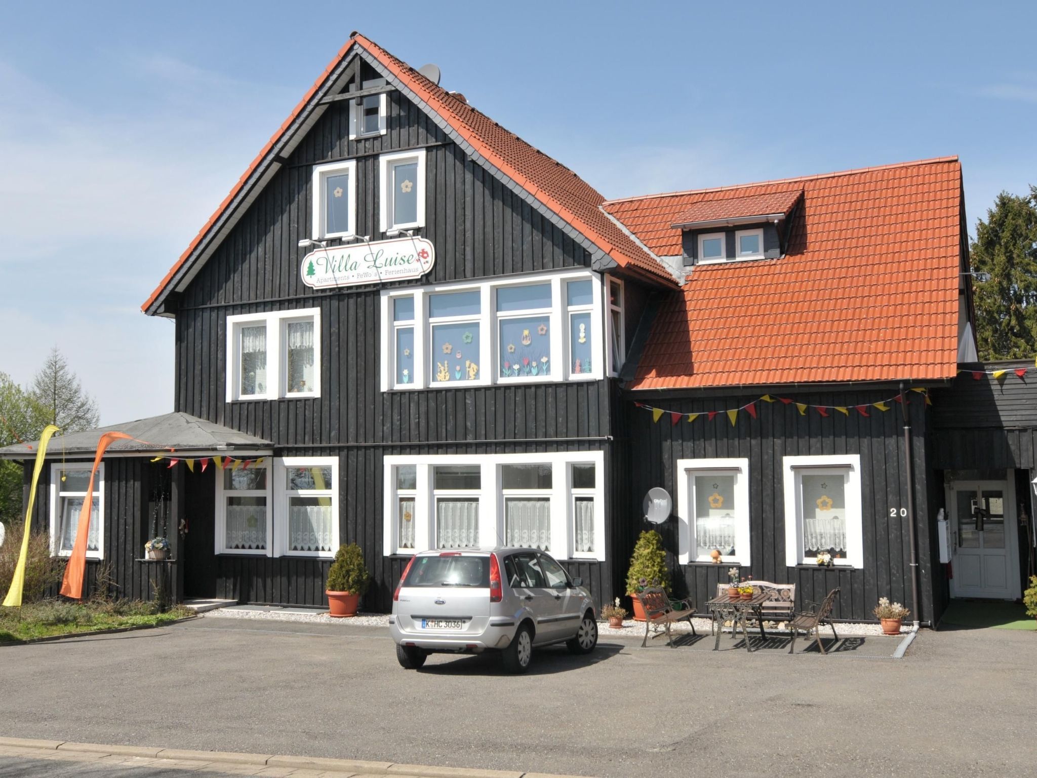 Große und moderne Ferienwohnung im Erdgeschoss-Drinnen