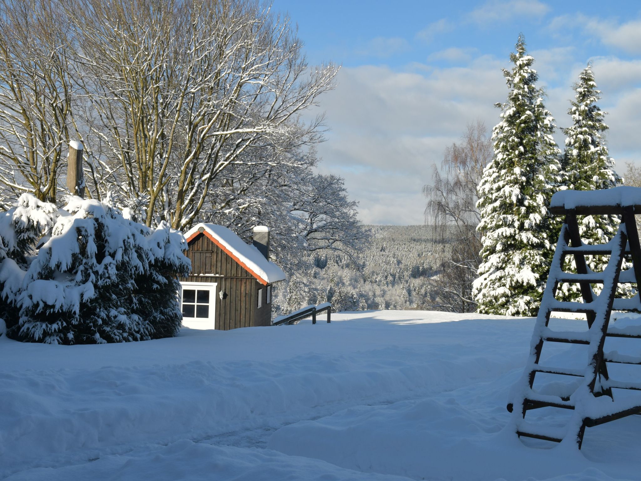 Mit herrlicher Aussicht in die Berge