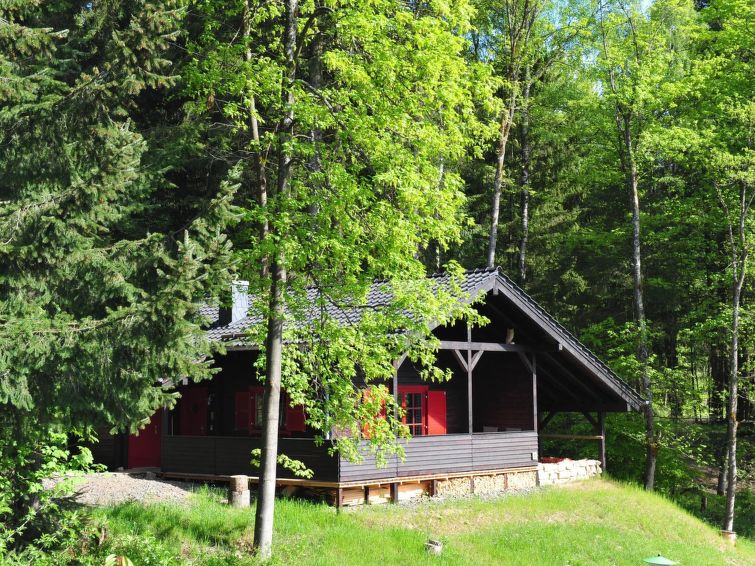 Bergzicht en comfort in vakantiehuis Blockhaus Bodefall, Braunlage