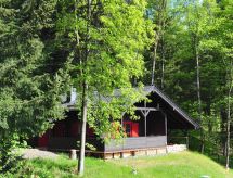 Bergzicht en comfort in vakantiehuis Blockhaus Bodefall, Braunlage - thumbnail 1