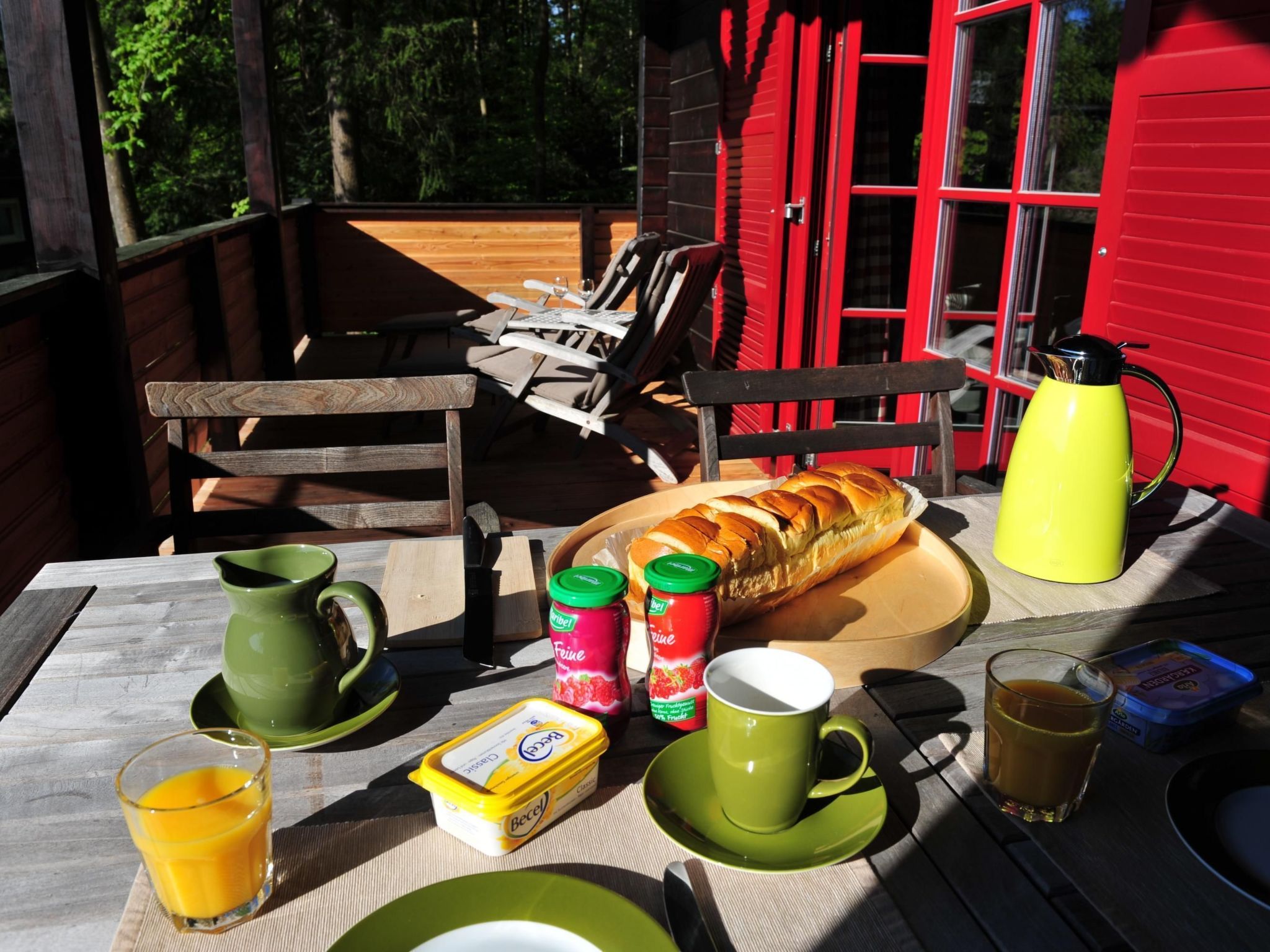 Blockhaus Bodefall-Drinnen