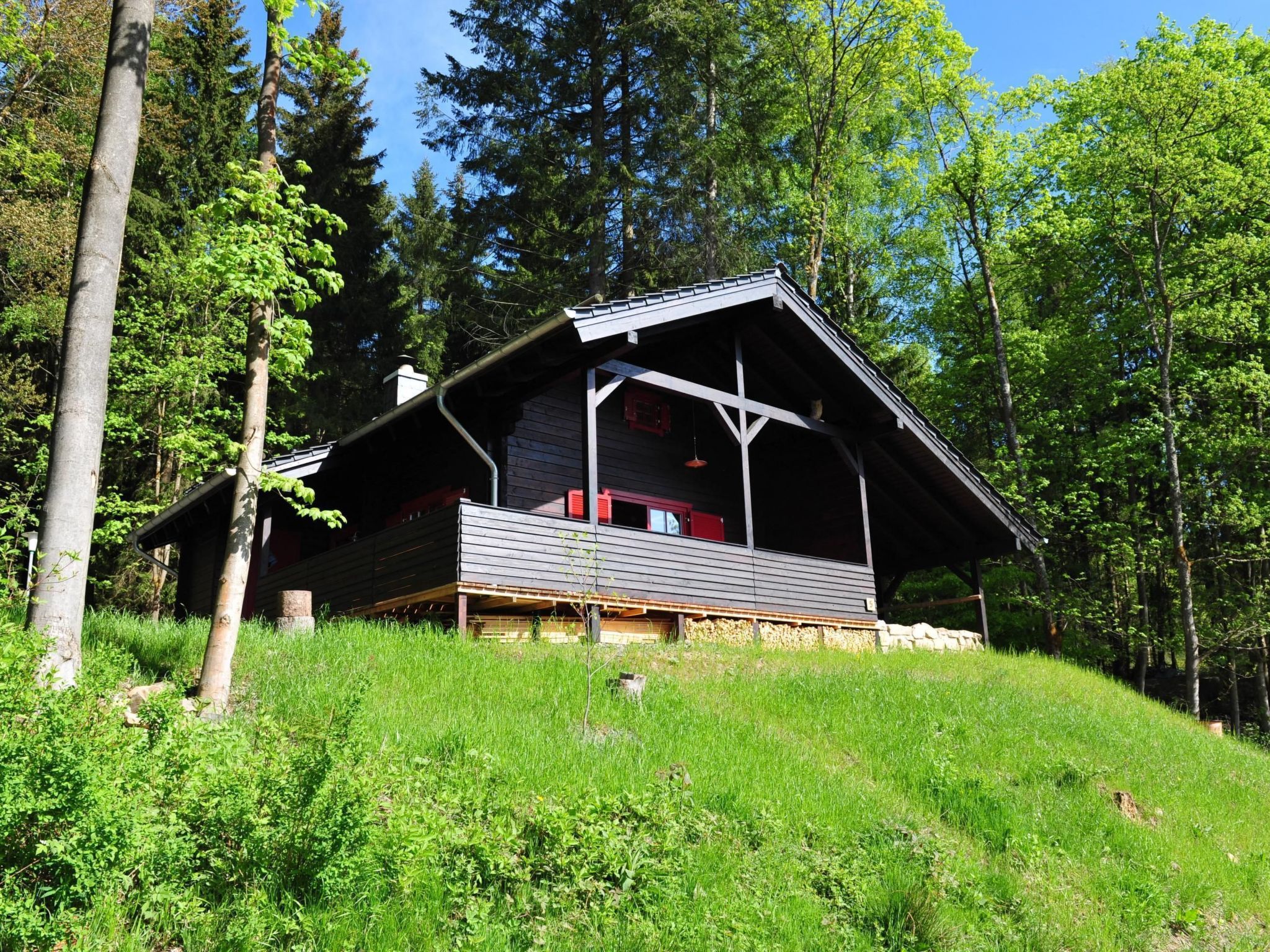 Blockhaus Bodefall-Drinnen
