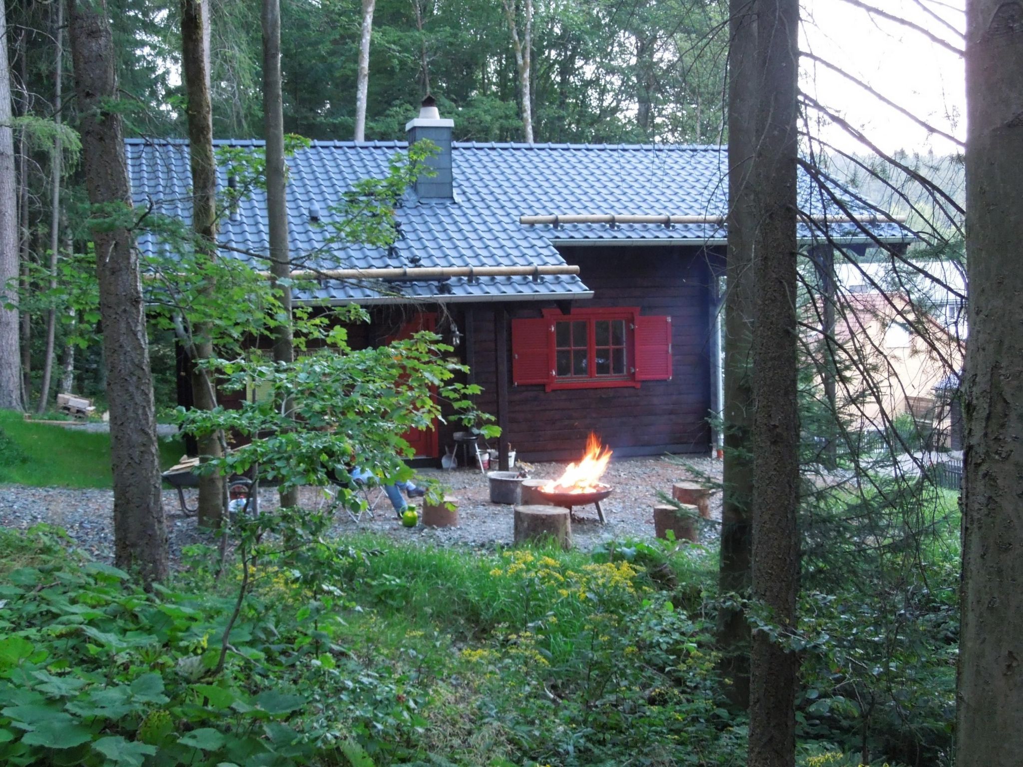 Blockhaus Bodefall-Drinnen