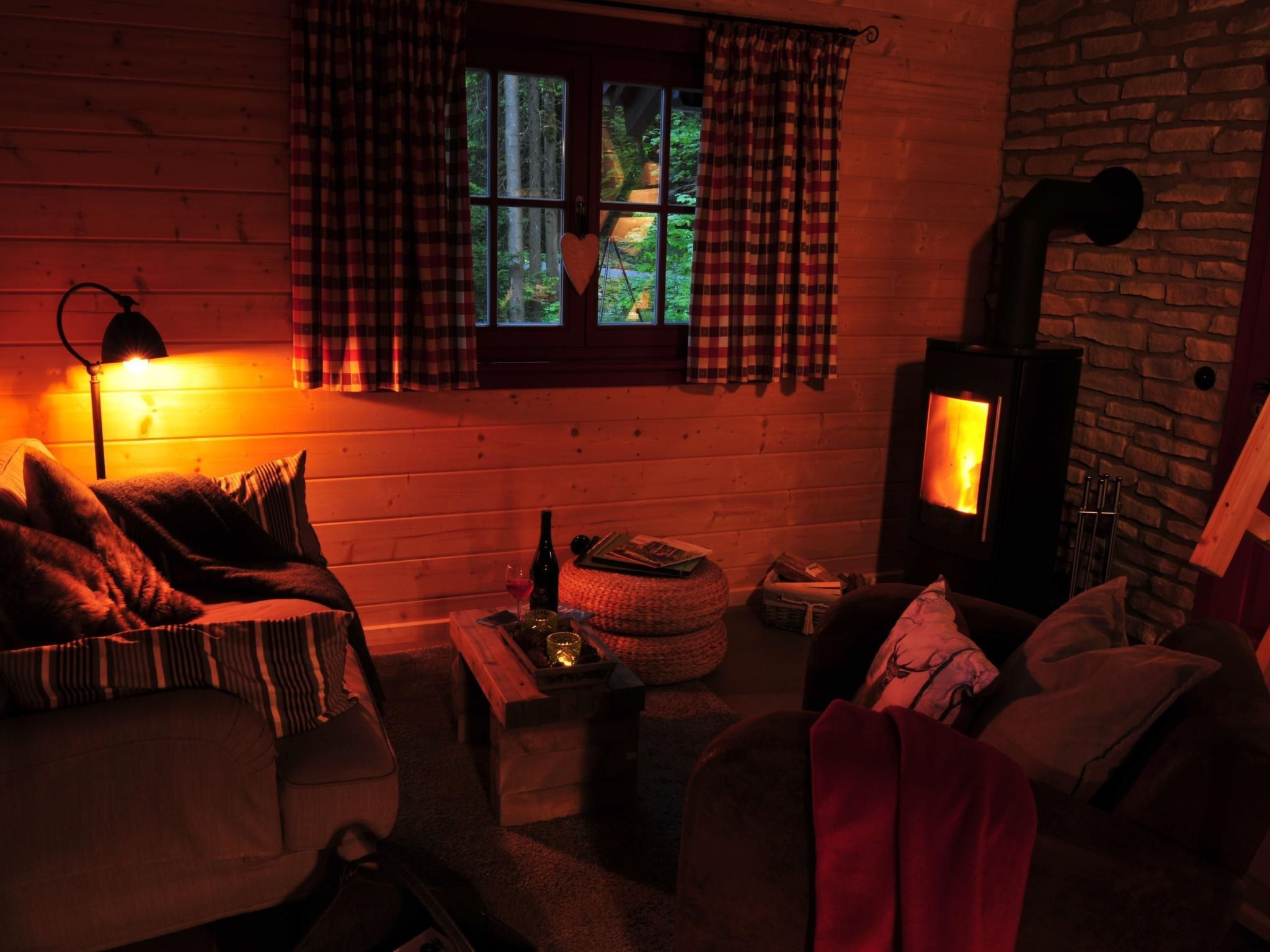 Blockhaus Bodefall-Drinnen