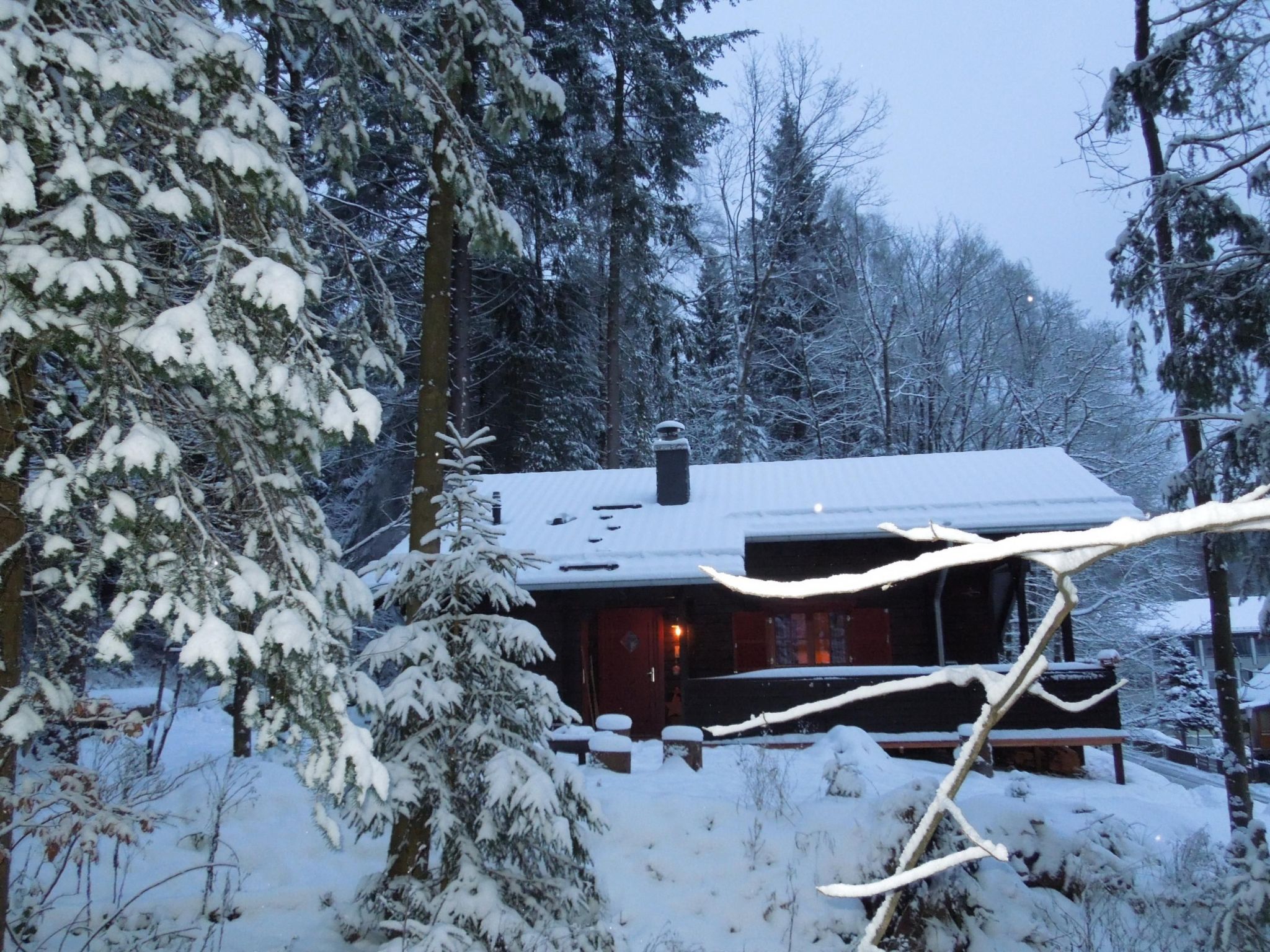 Blockhaus Bodefall-Drinnen