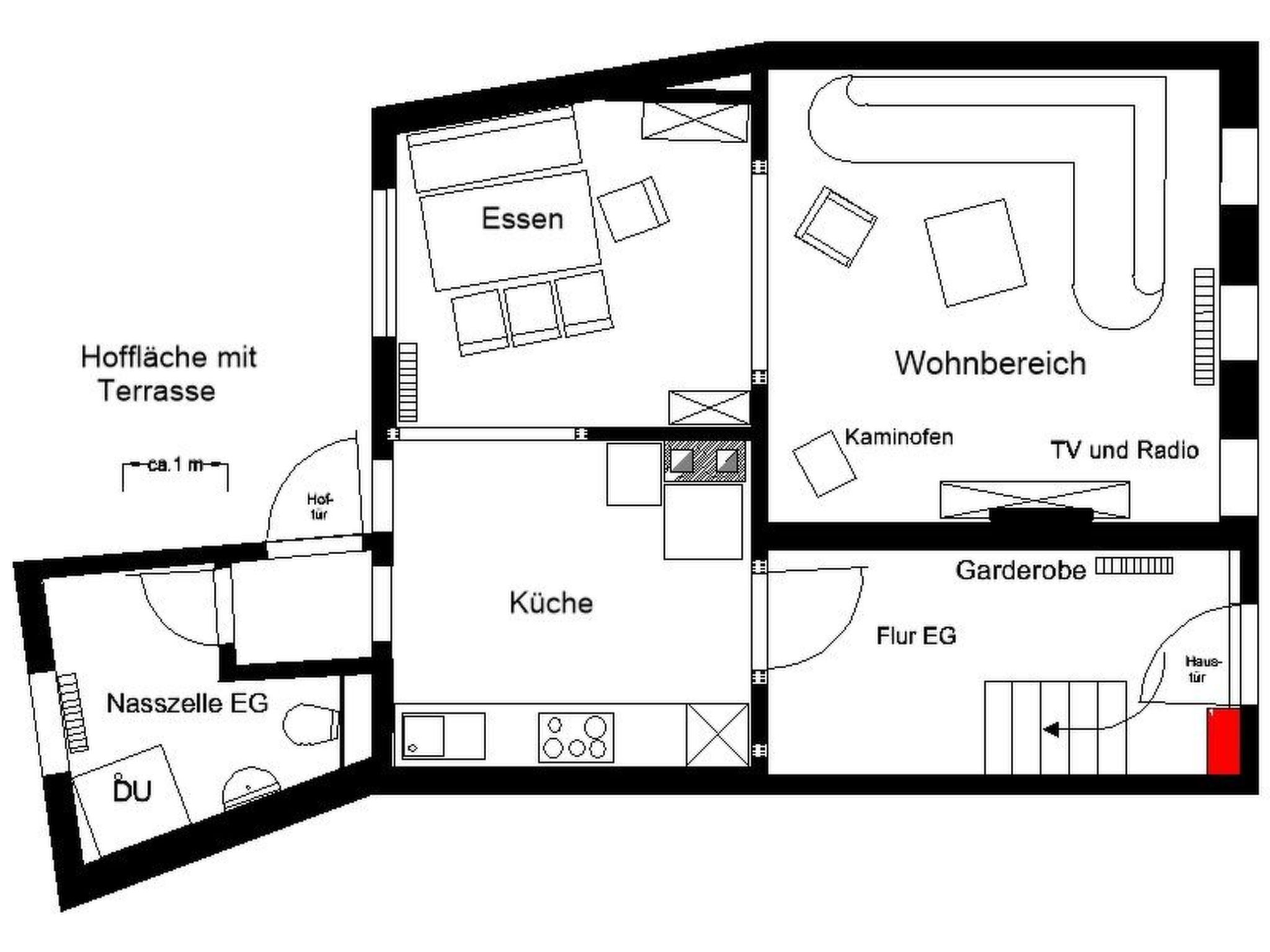 "Haus Molle"-Drinnen