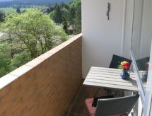 Appartement in de Harz met bergzicht, 3 km van het meer bij Altenau - thumbnail 1