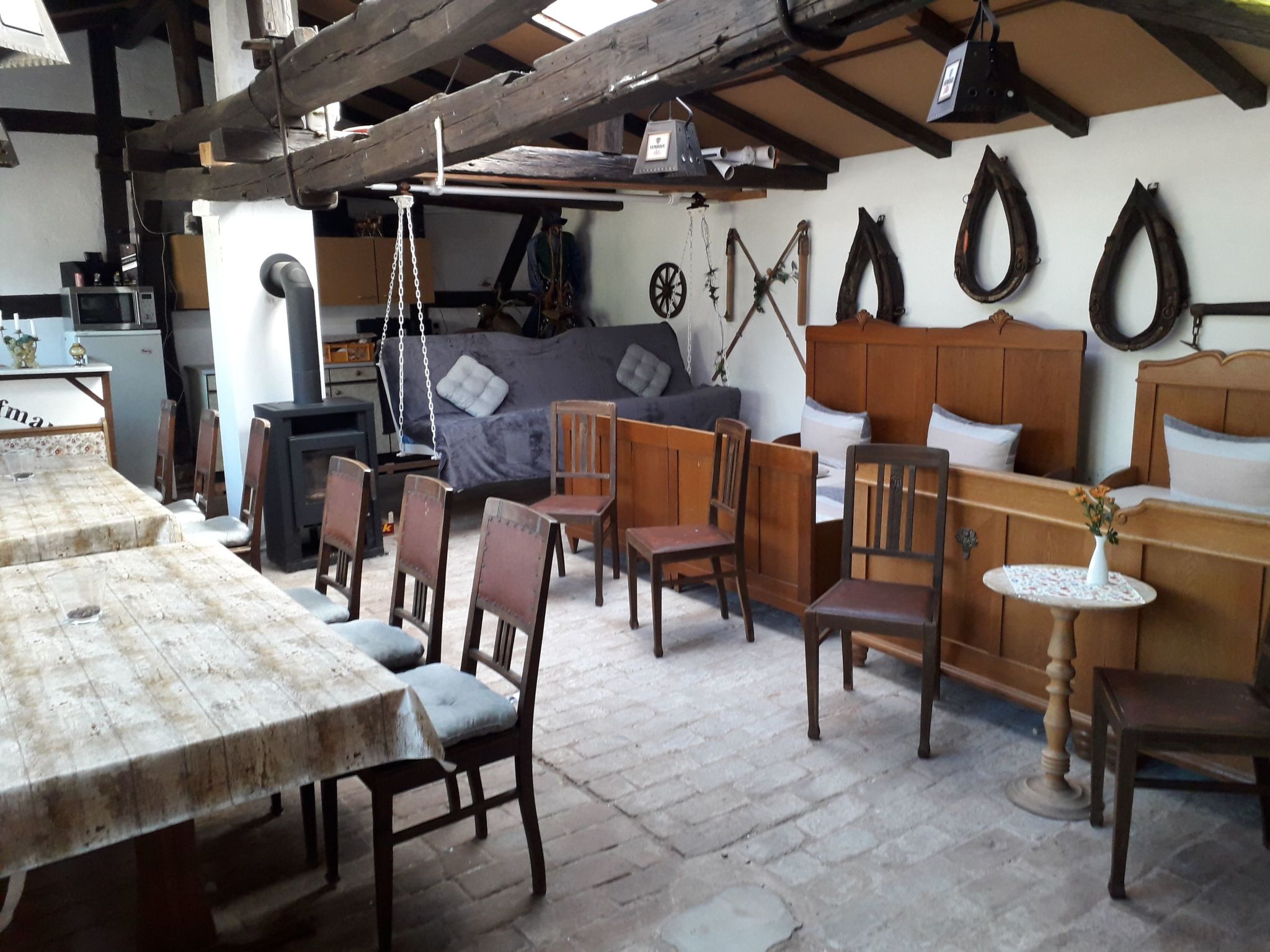 -Hof Südharz , ehemaliger Bauernhof-Drinnen