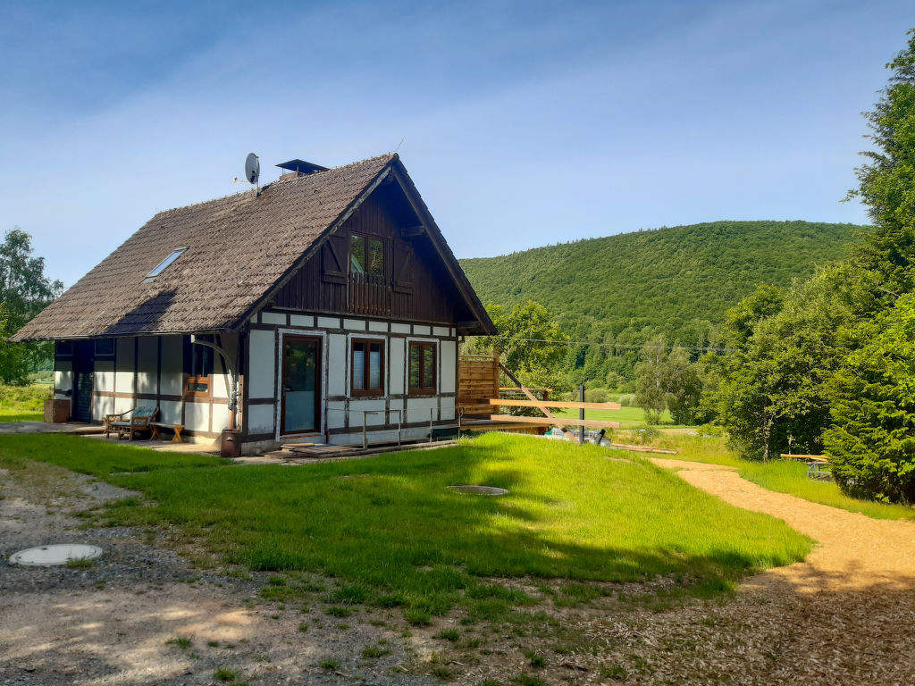 Ferienhaus Haus am Fluss Ferienhaus in Deutschland