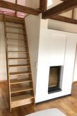 auf 2 Etagen mit Kamin
