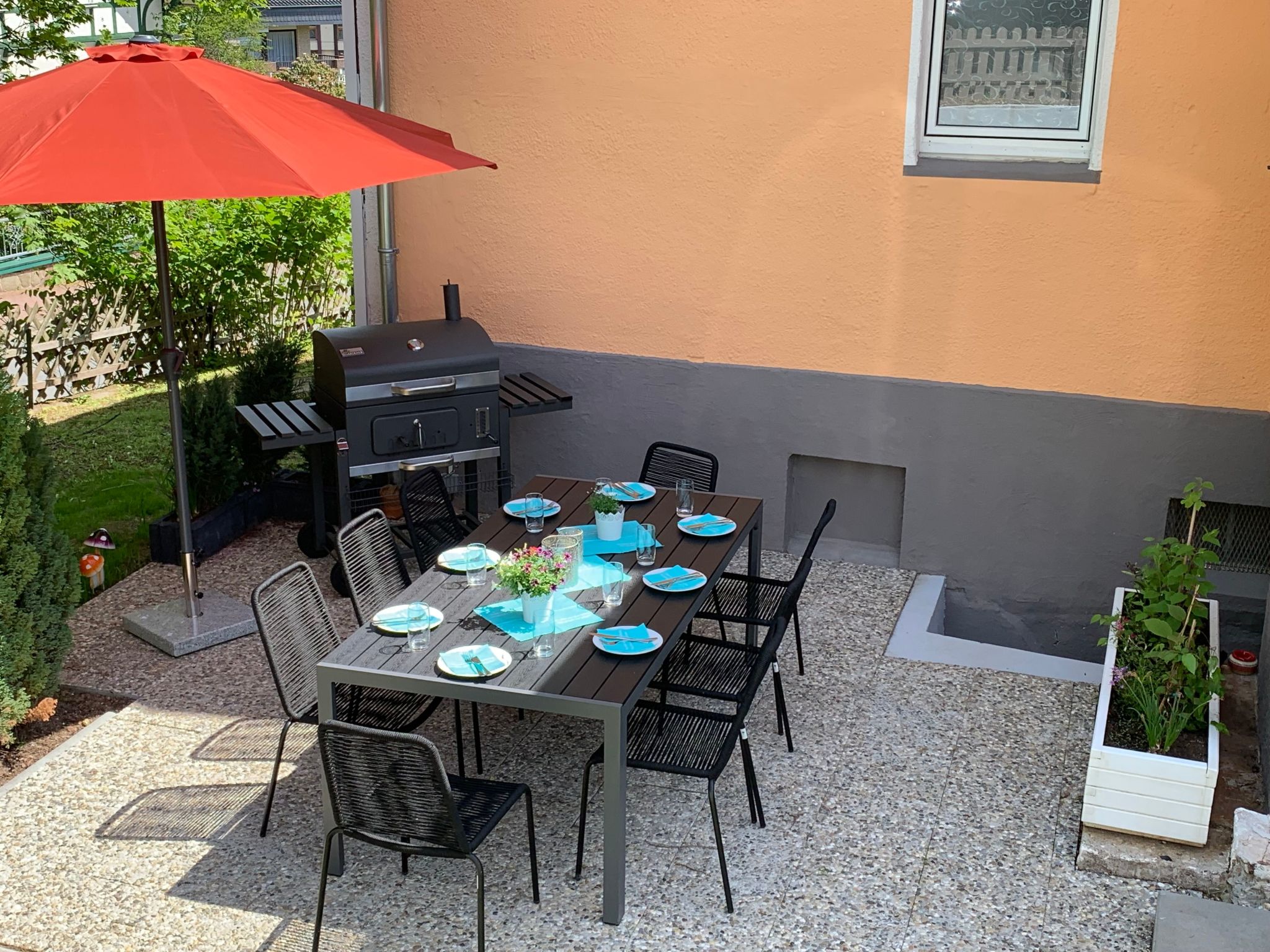 Modernes, gemütliches Ferienhaus mit Terrasse und Garten-Drinnen