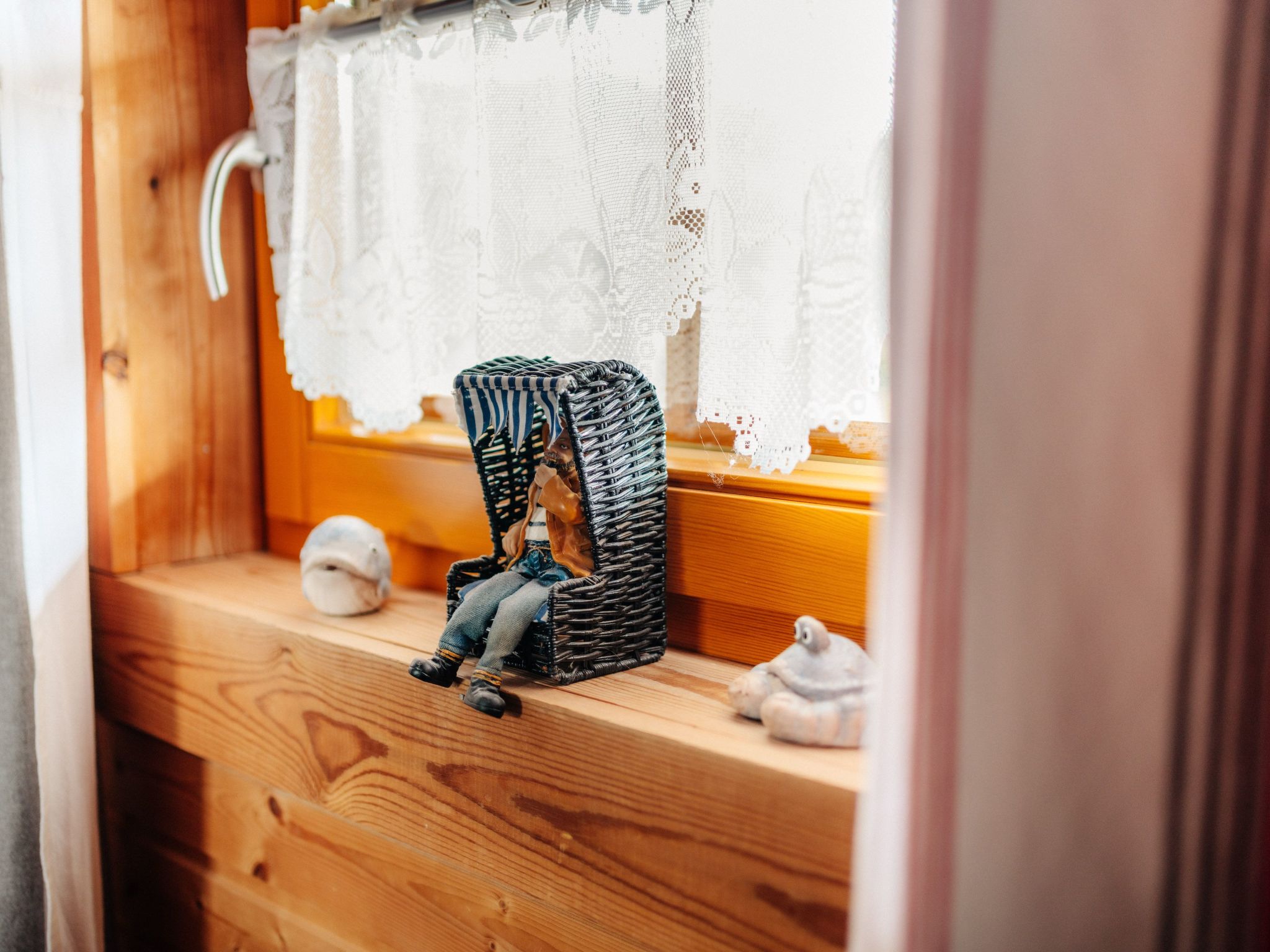 Wunderschönes Blockhaus mit Terrasse