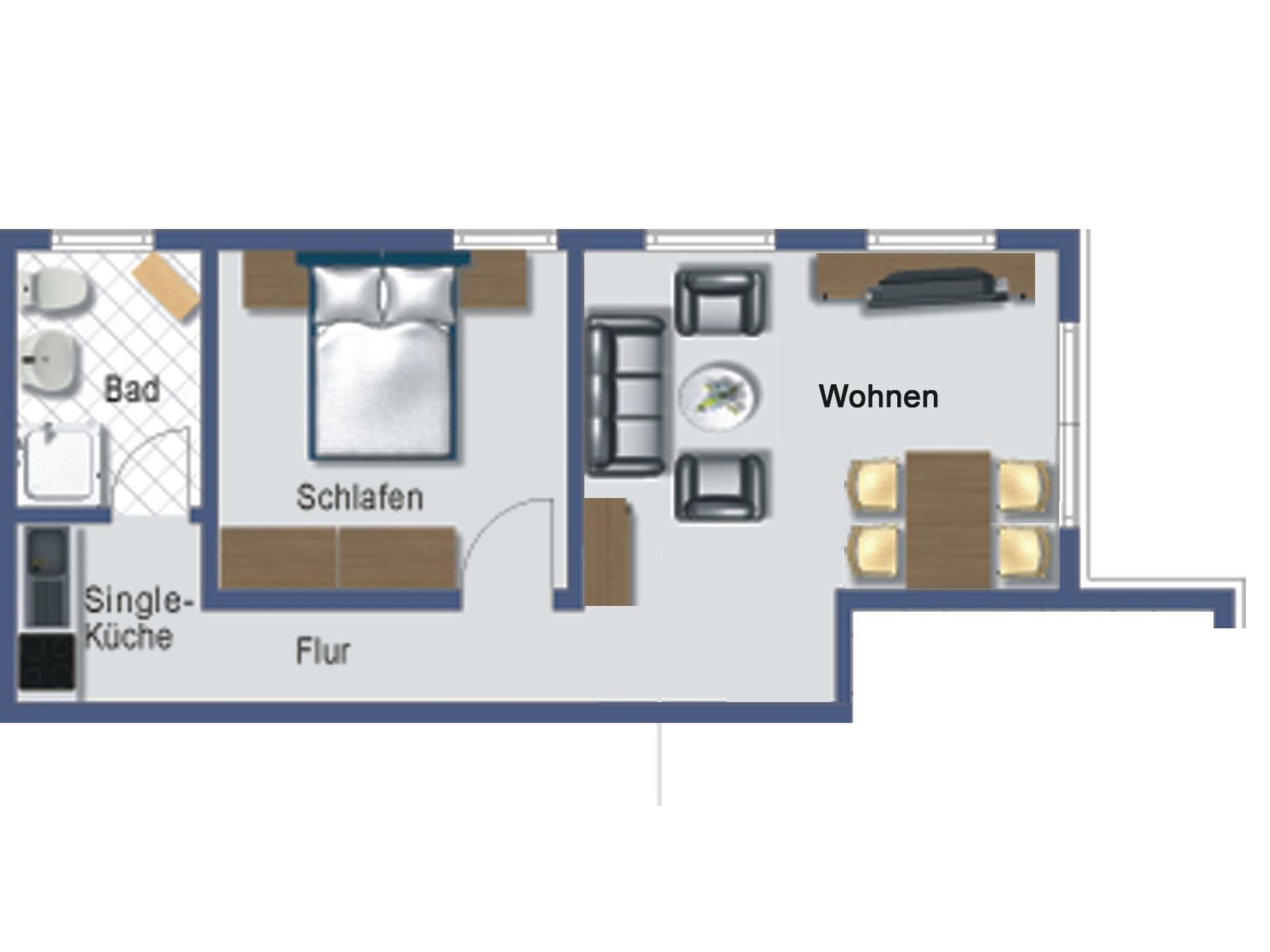 Fewo LePetit-Drinnen