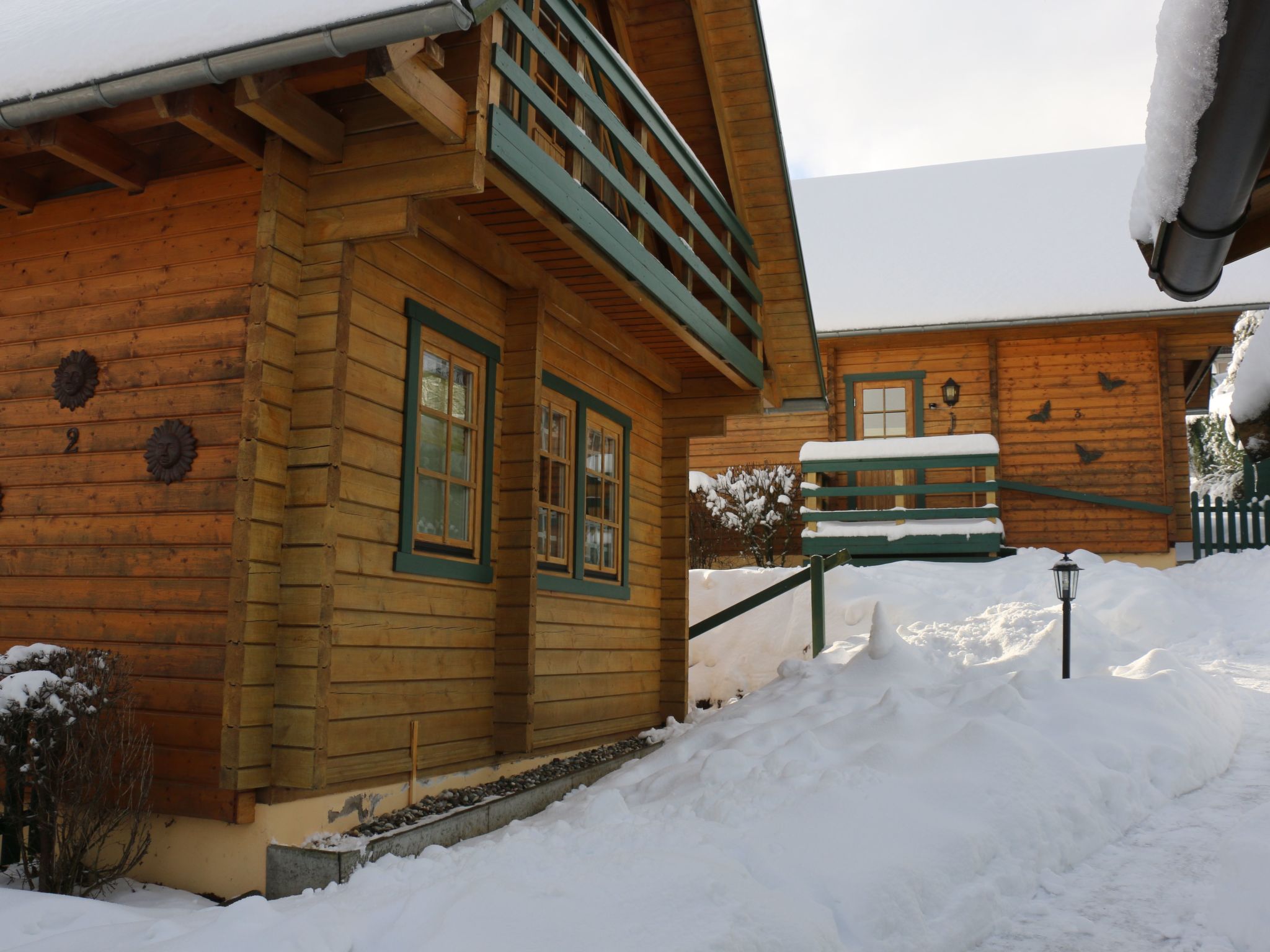 Idyllisch gelegenes Blockhaus - Hunde willkommen-Drinnen