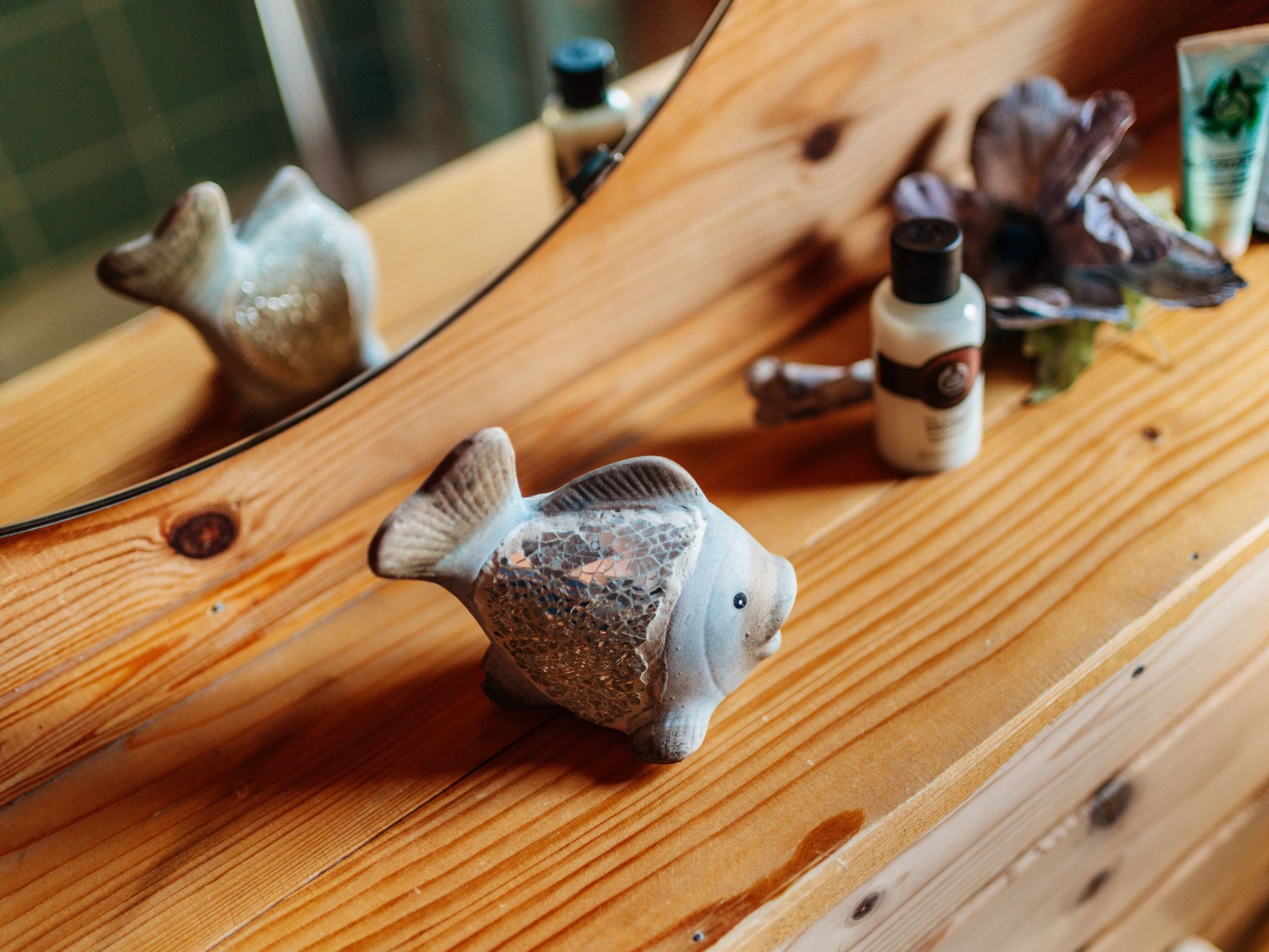 Idyllisch gelegenes Blockhaus - Hunde willkommen-Drinnen