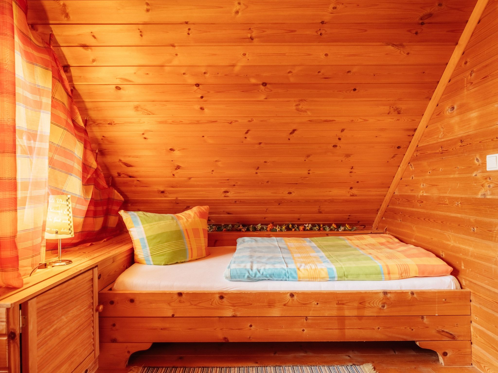 Idyllisch gelegenes Blockhaus - Hunde willkommen-Drinnen