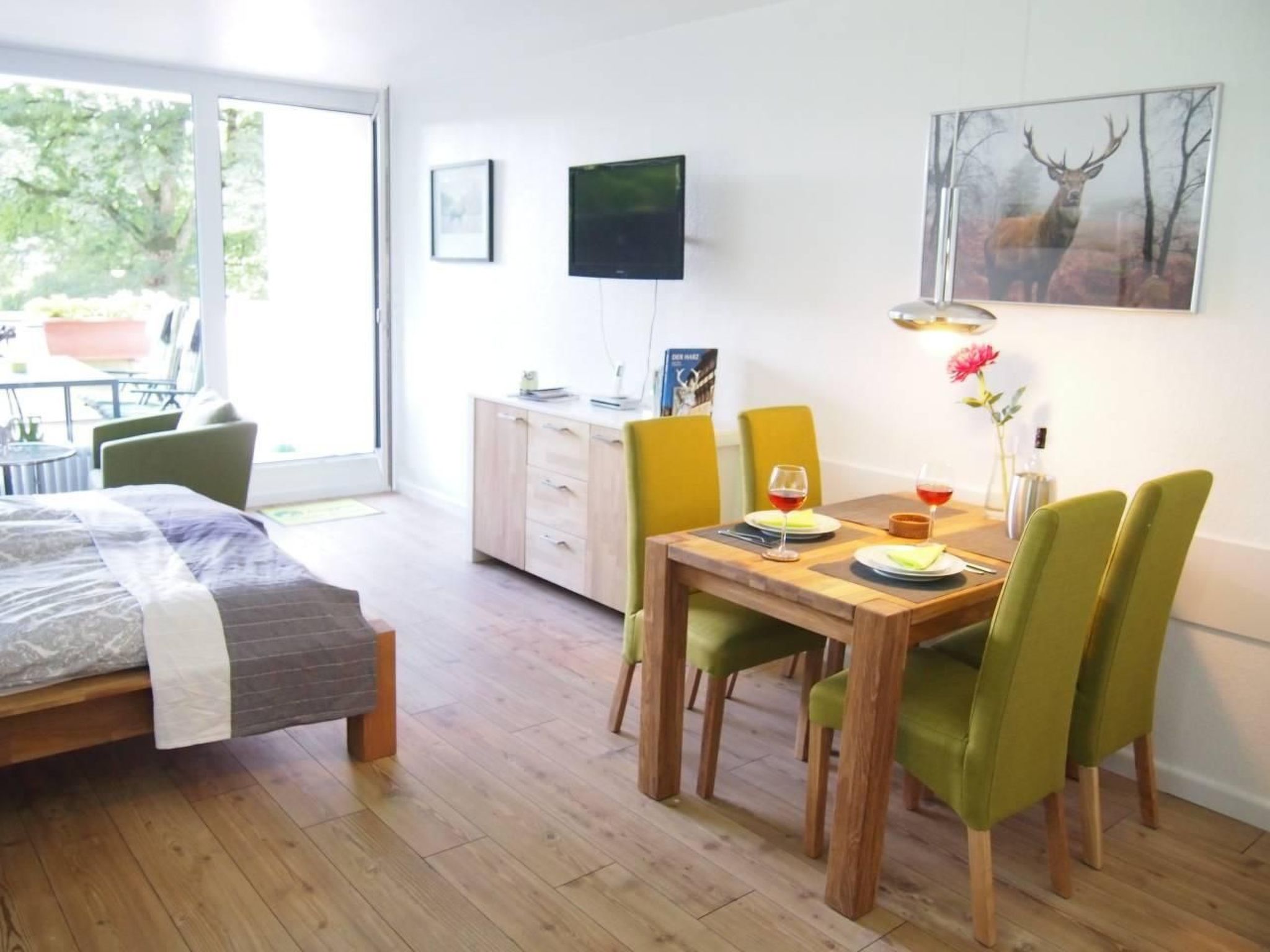 Apartment Harzgrün - schön,ruhig und mittendrin -