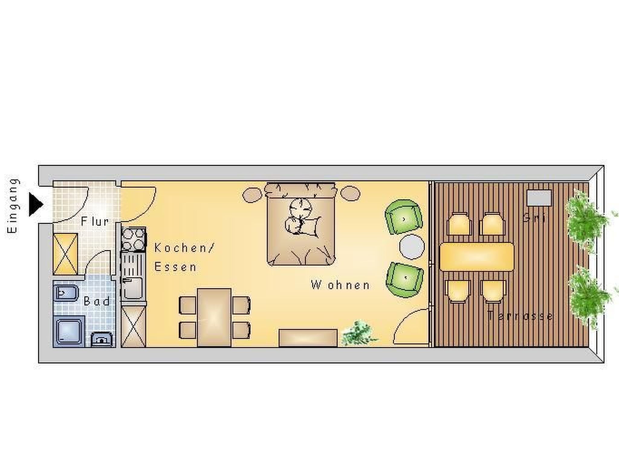 Apartment Harzgrün - schön,ruhig und mittendrin - - Dedans