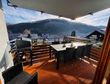 Freistehendes Ferienhaus in Sieber mit Terrasse, Garten und Grill