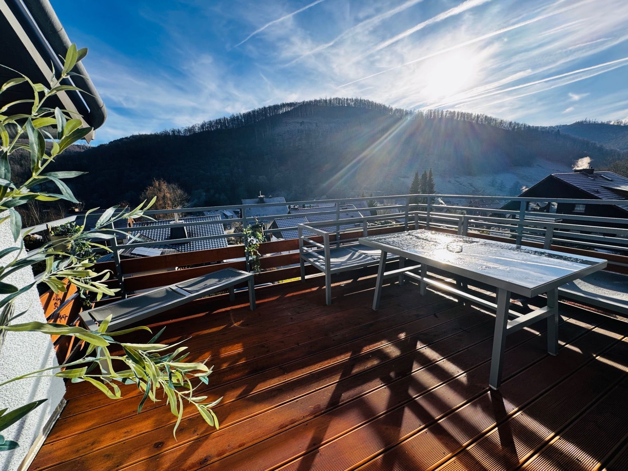 Freistehendes Ferienhaus in Sieber mit Terrasse, Garten und Grill