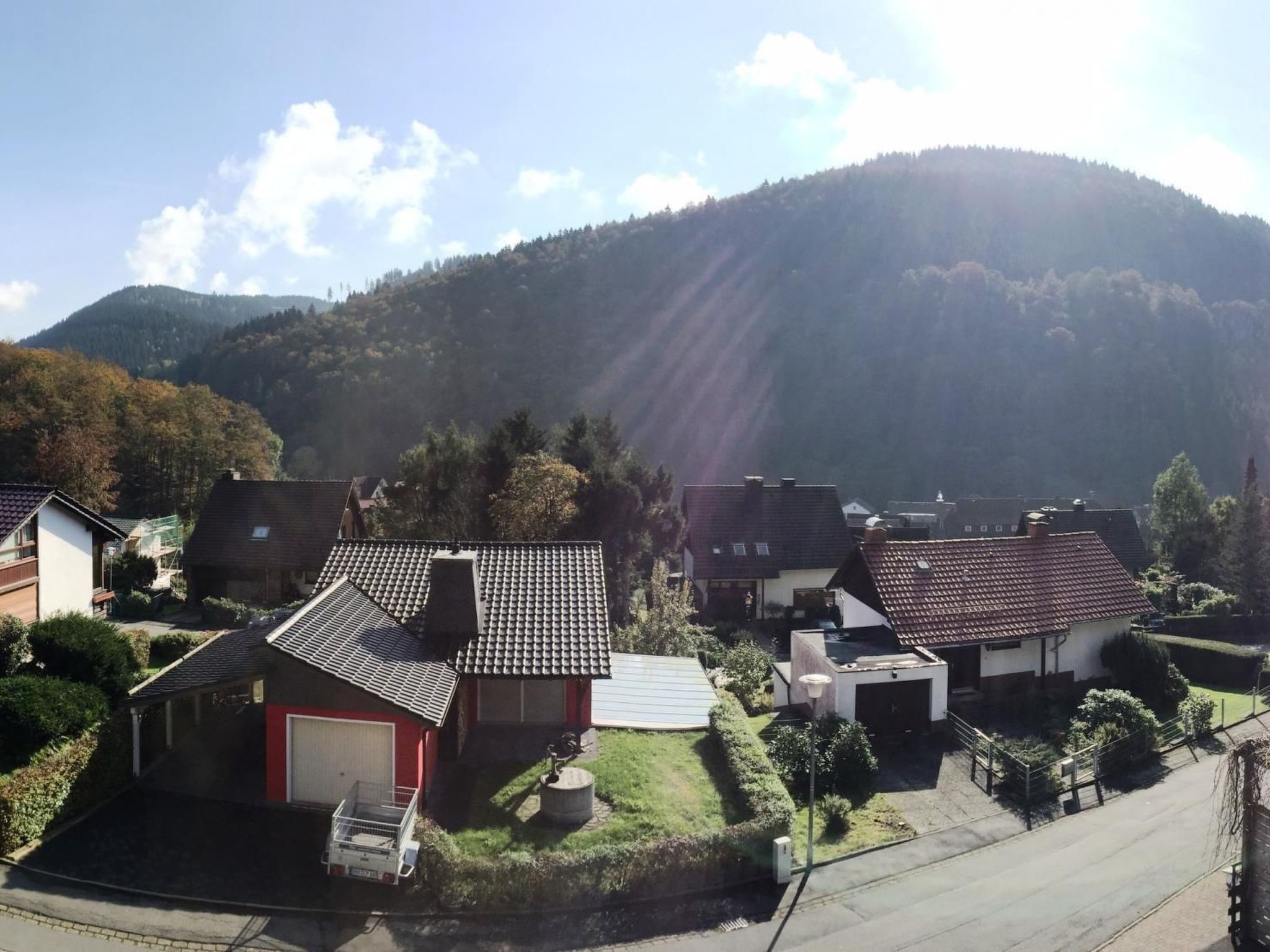 Freistehendes Ferienhaus in Sieber mit Terrasse, Garten und Grill-Image-tags.info