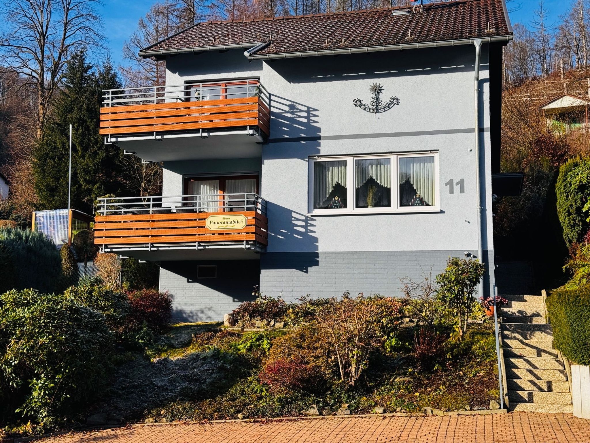 Freistehendes Ferienhaus in Sieber mit Terrasse, Garten und Grill-Image-tags.info