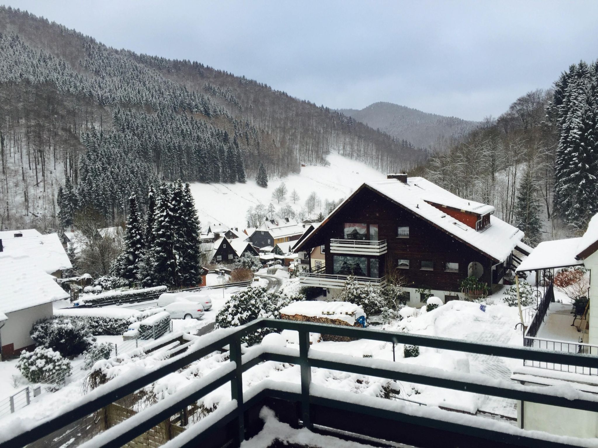 Freistehendes Ferienhaus in Sieber mit Terrasse, Garten und Grill-Image-tags.info