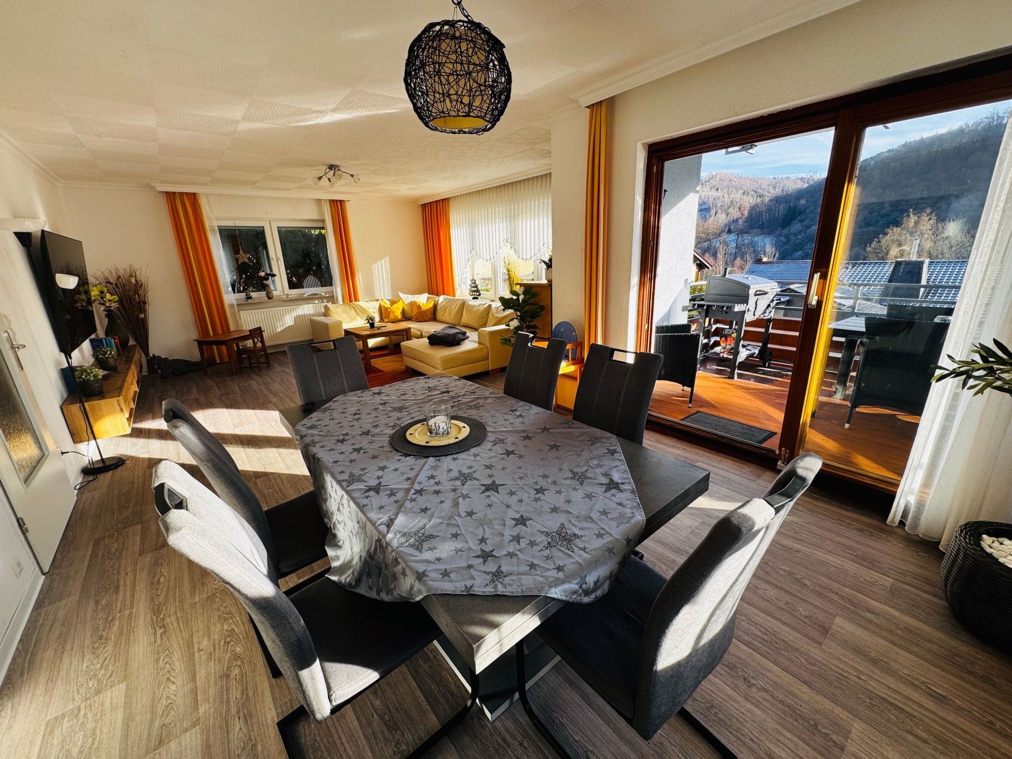 Freistehendes Ferienhaus in Sieber mit Terrasse, Garten und Grill-Image-tags.info