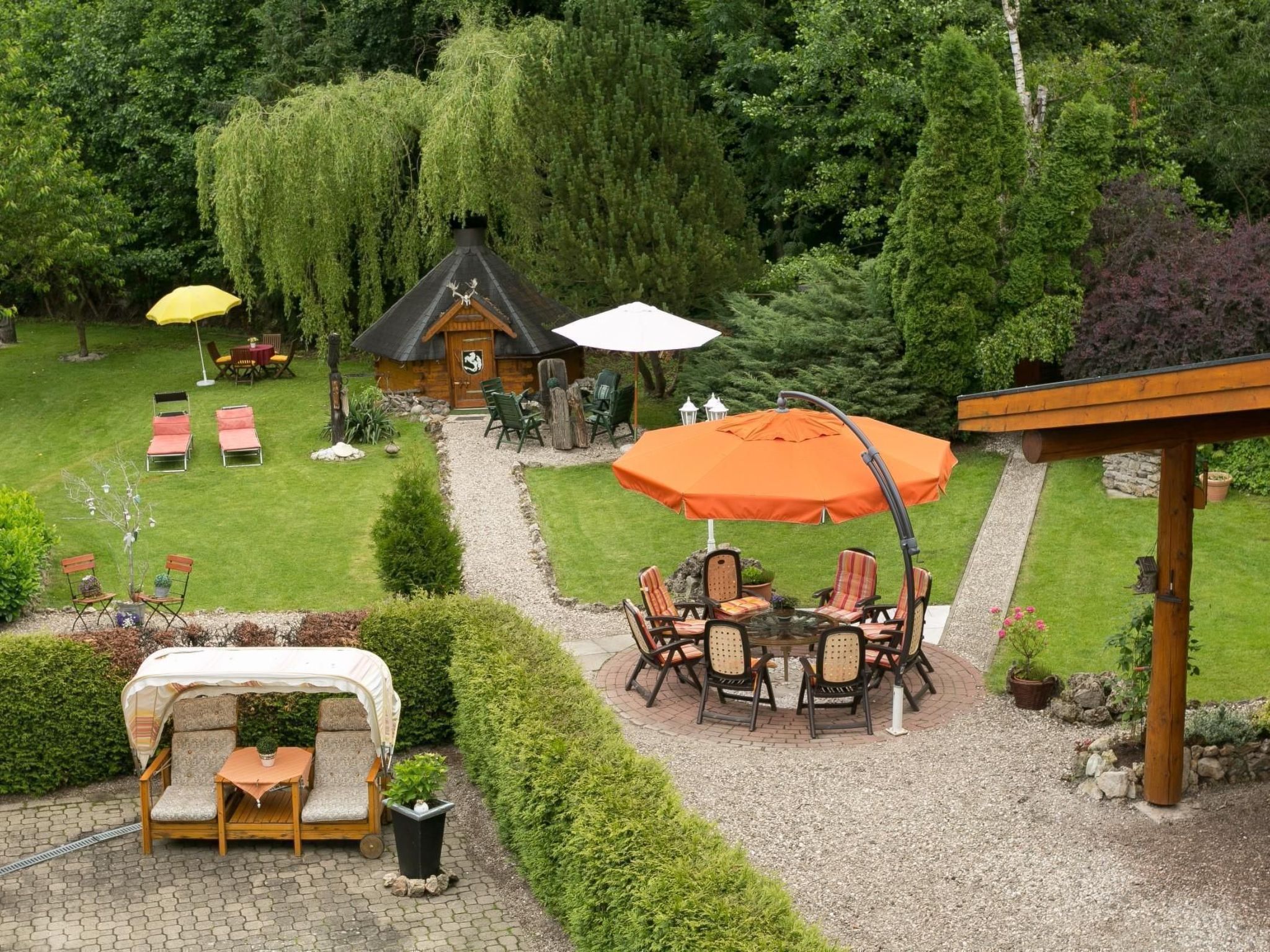 In Walkenried mit Schöner Terrasse-Binnen