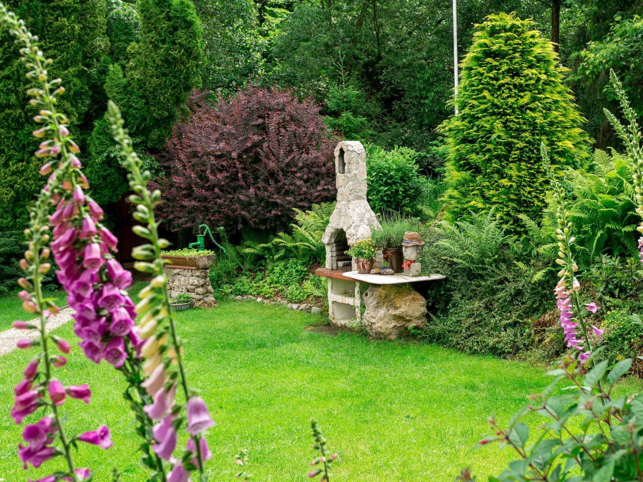 In Walkenried mit Gepflegtem Garten-Binnen