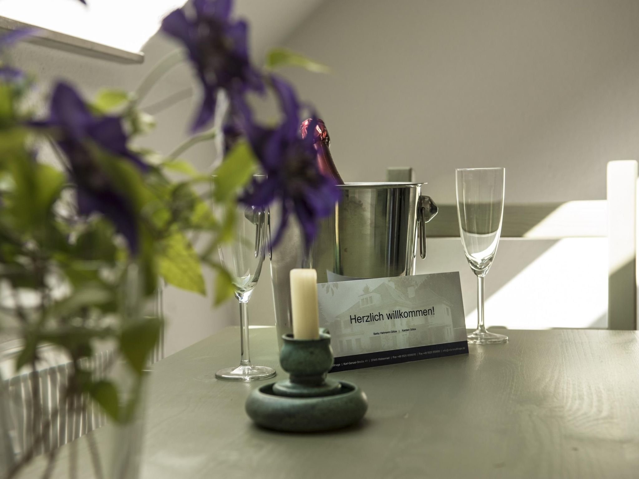 Wohlfühloase für Natur- und Gartenliebhaber-Drinnen